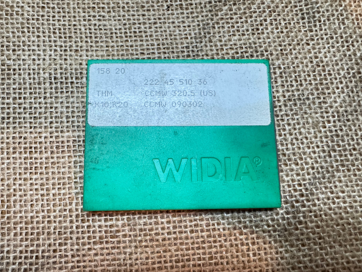 Widia THM CCMW 090302 Carbide Inserts x 10