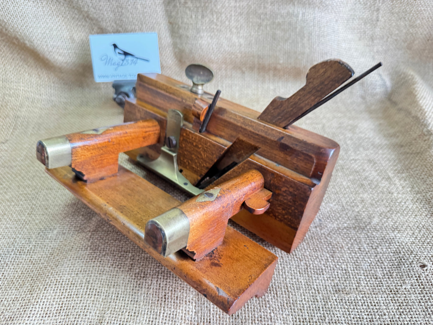 Rare Antique D Kimberley & Sons Sash Filister Plane