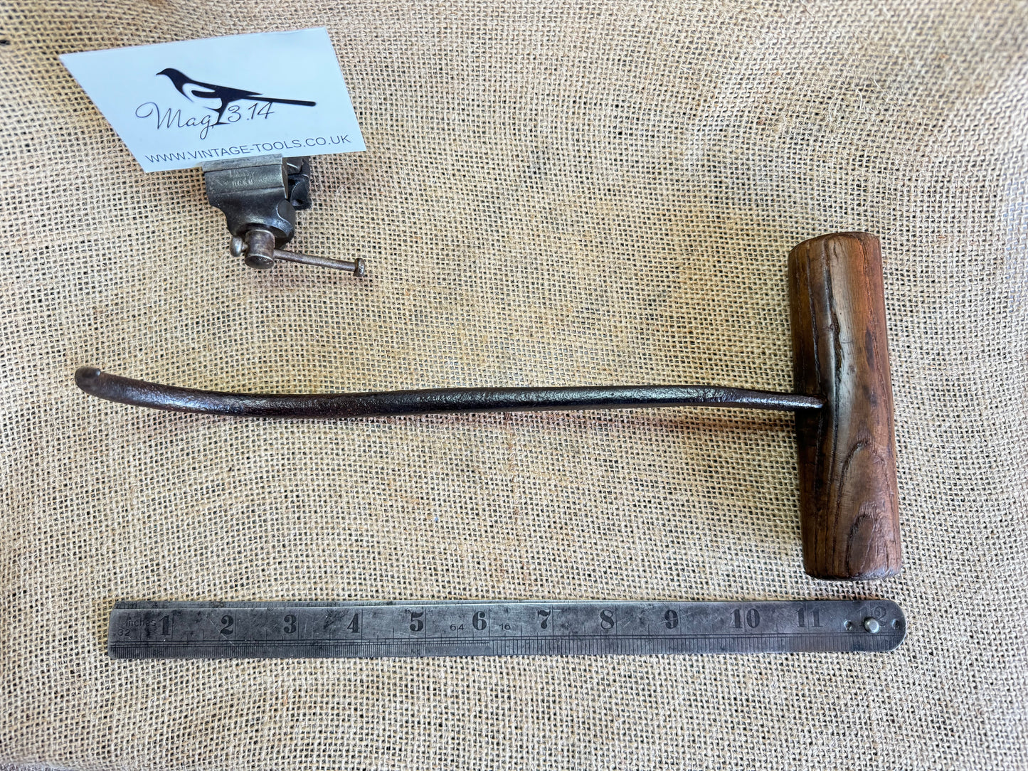 Antique 12” Farmers or Shipping Bale Hook