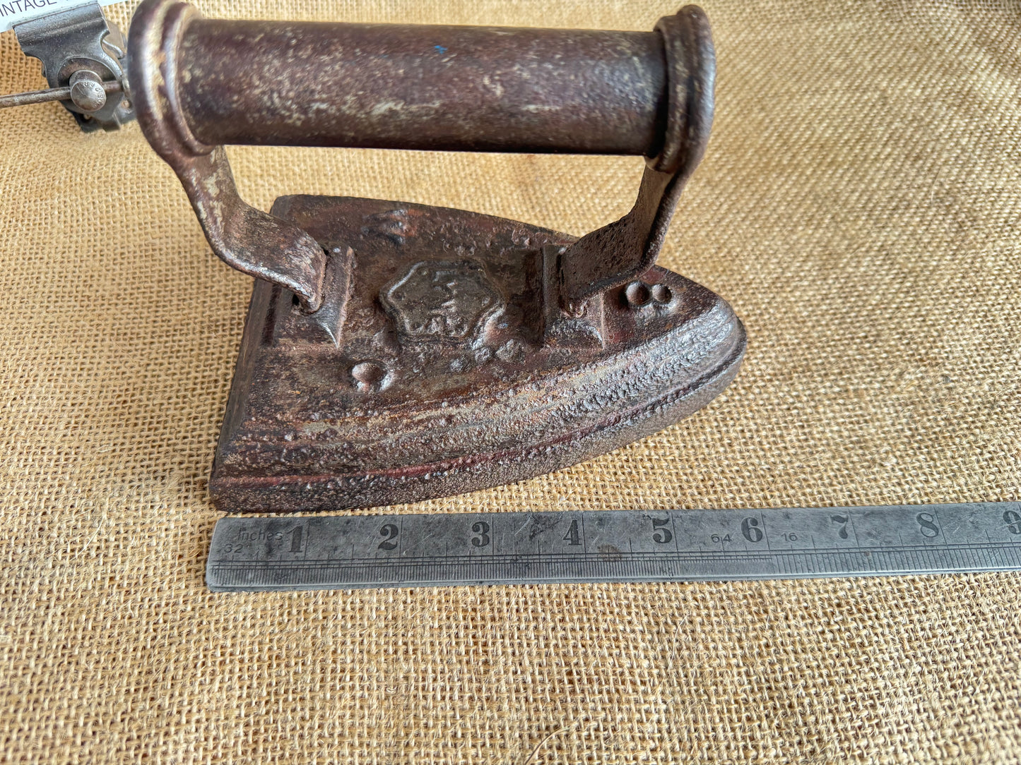 Vintage Cast Iron LYNC No 8 Flat Iron