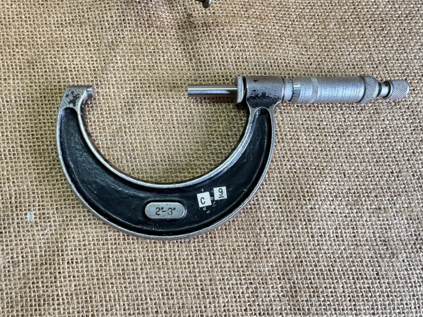 Moore & Wright No 966B 2-3” Micrometer