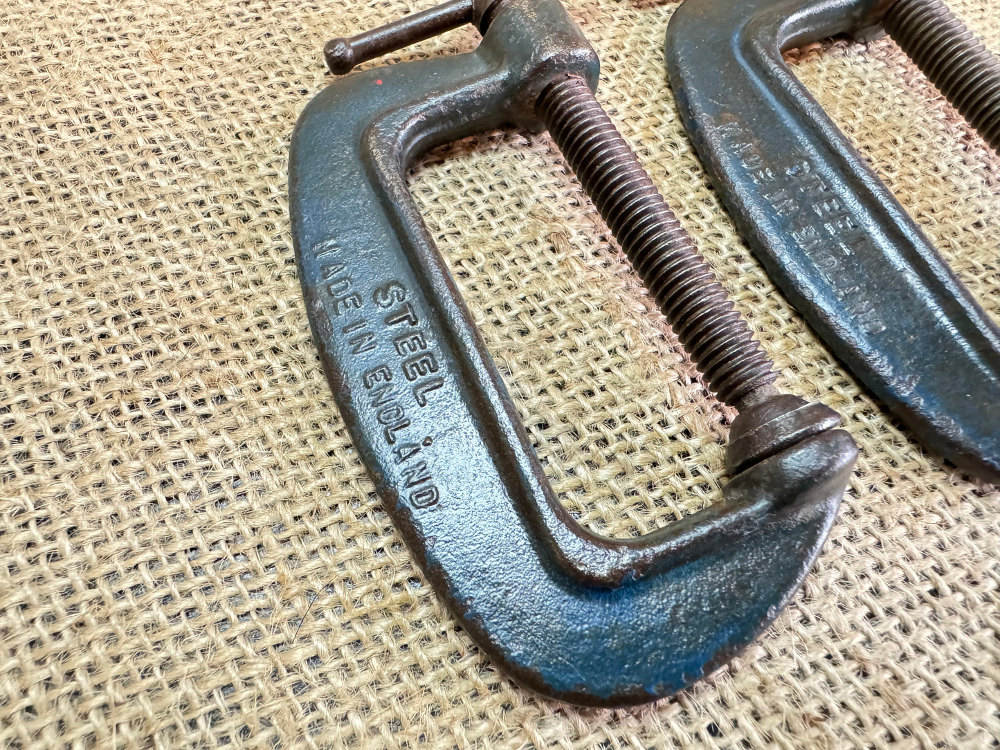 Record 2” Junior G Clamps x2