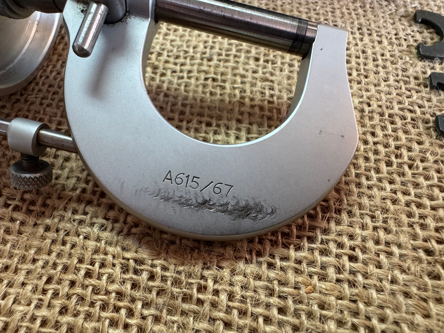 Moore & Wright A615/67 Braille Micrometer