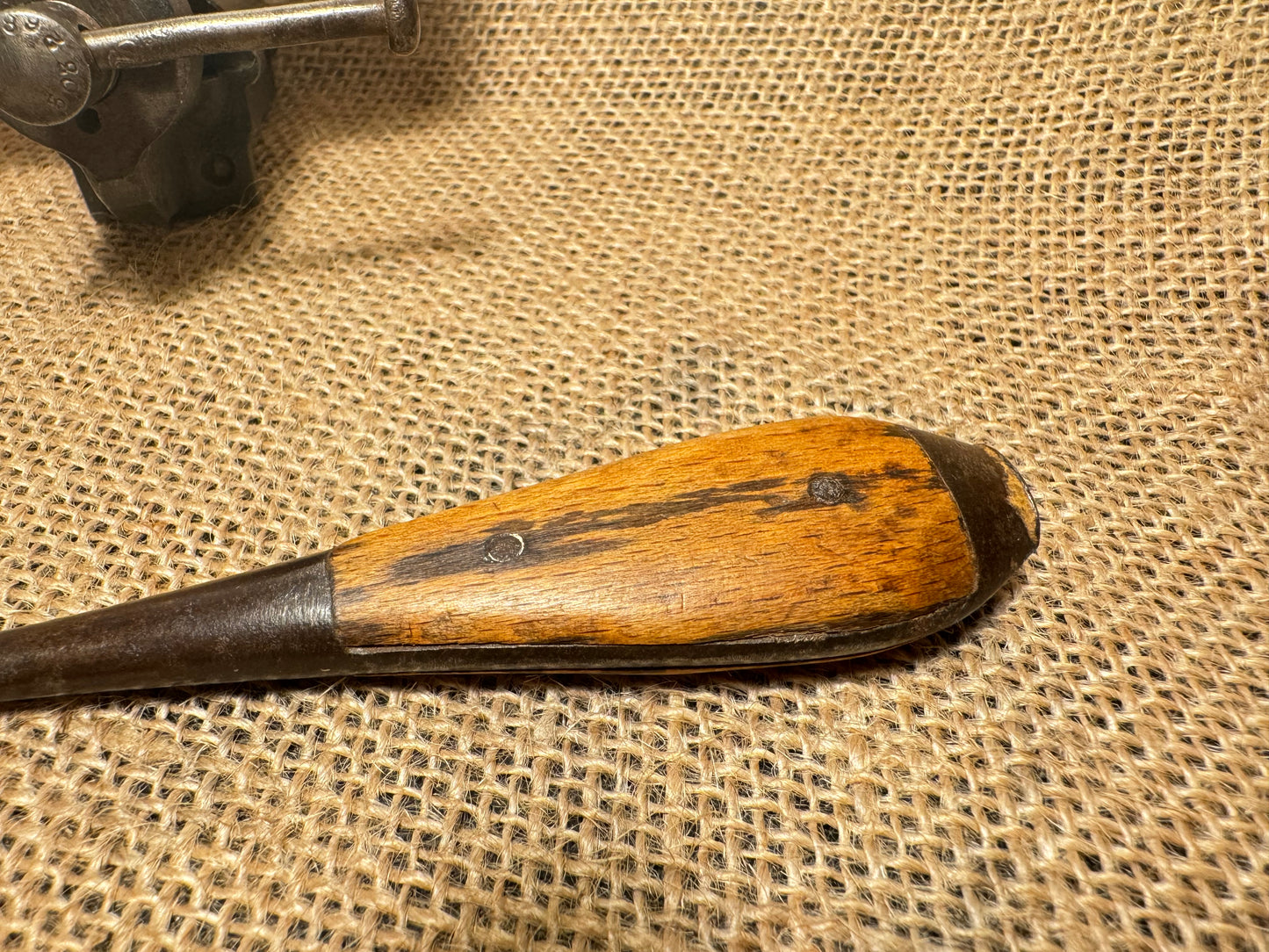 6” Vintage Perfect Pattern Handle Screwdriver / Turnscrew