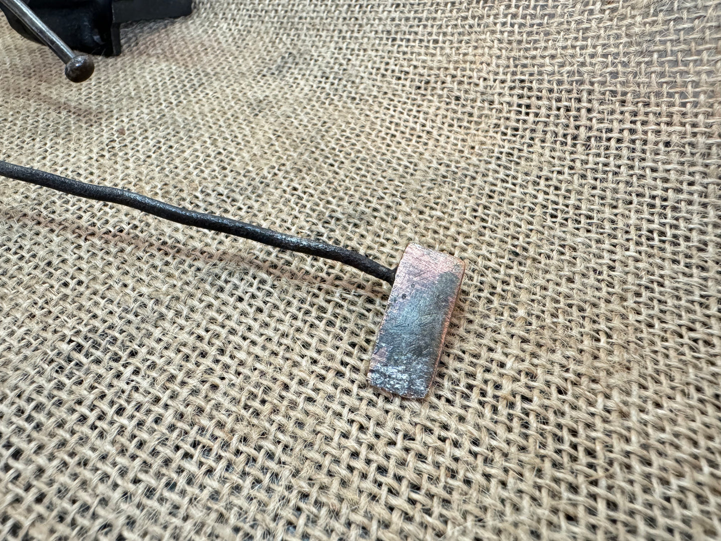 90 Degree Vintage Copper Head Soldering Iron