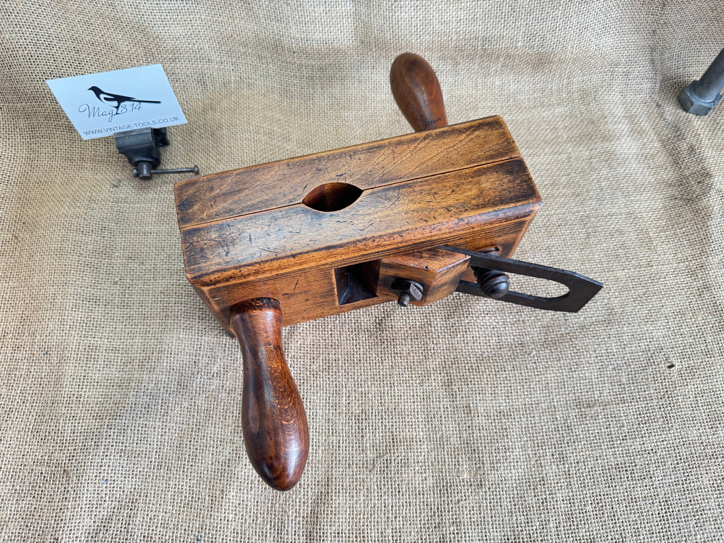 Very Rare Gleave of Manchester Twin Iron Stail Engine / Rounding Plane