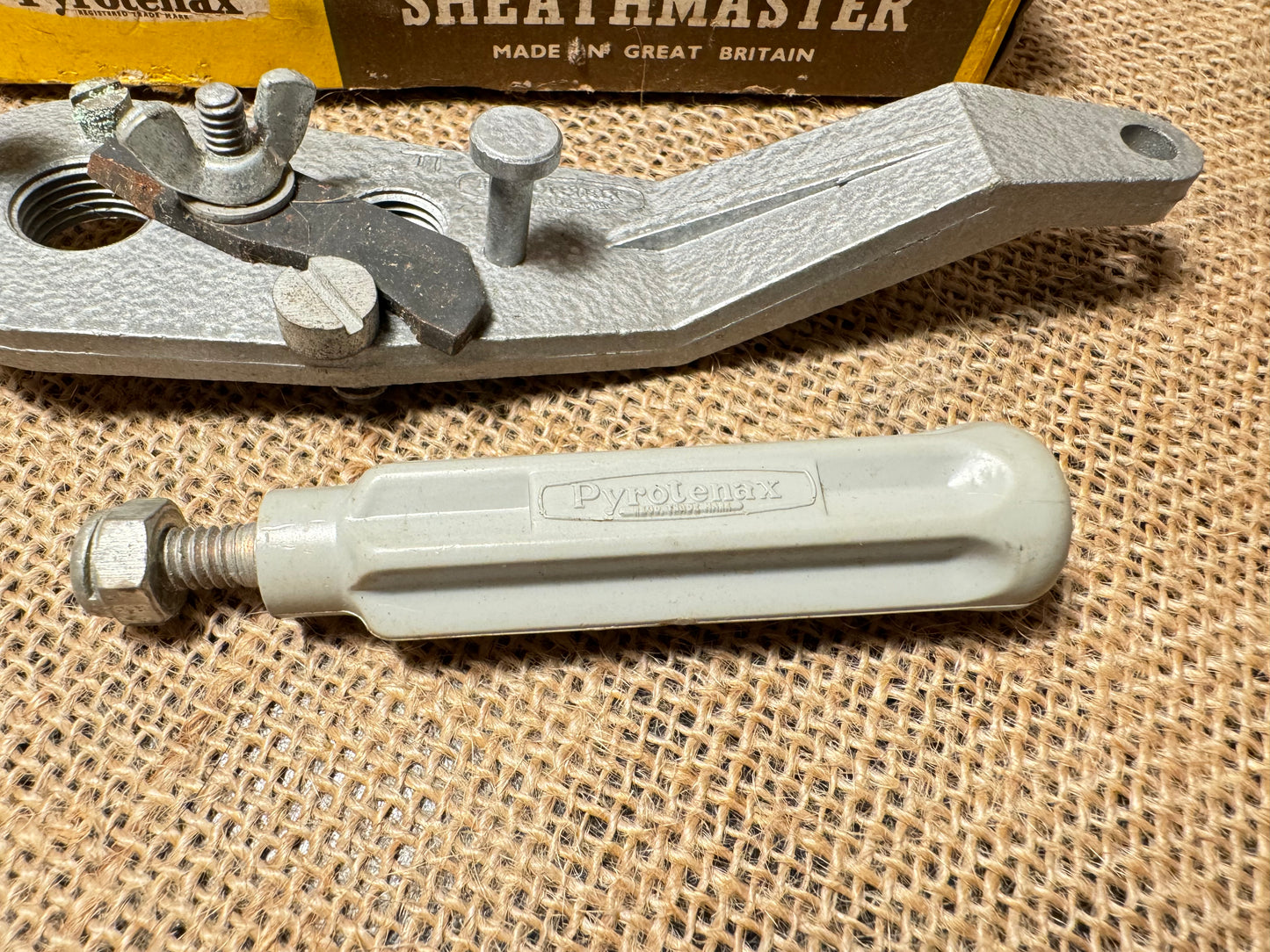 Vintage Pyrotenax F and G Sheathmaster cable stripper