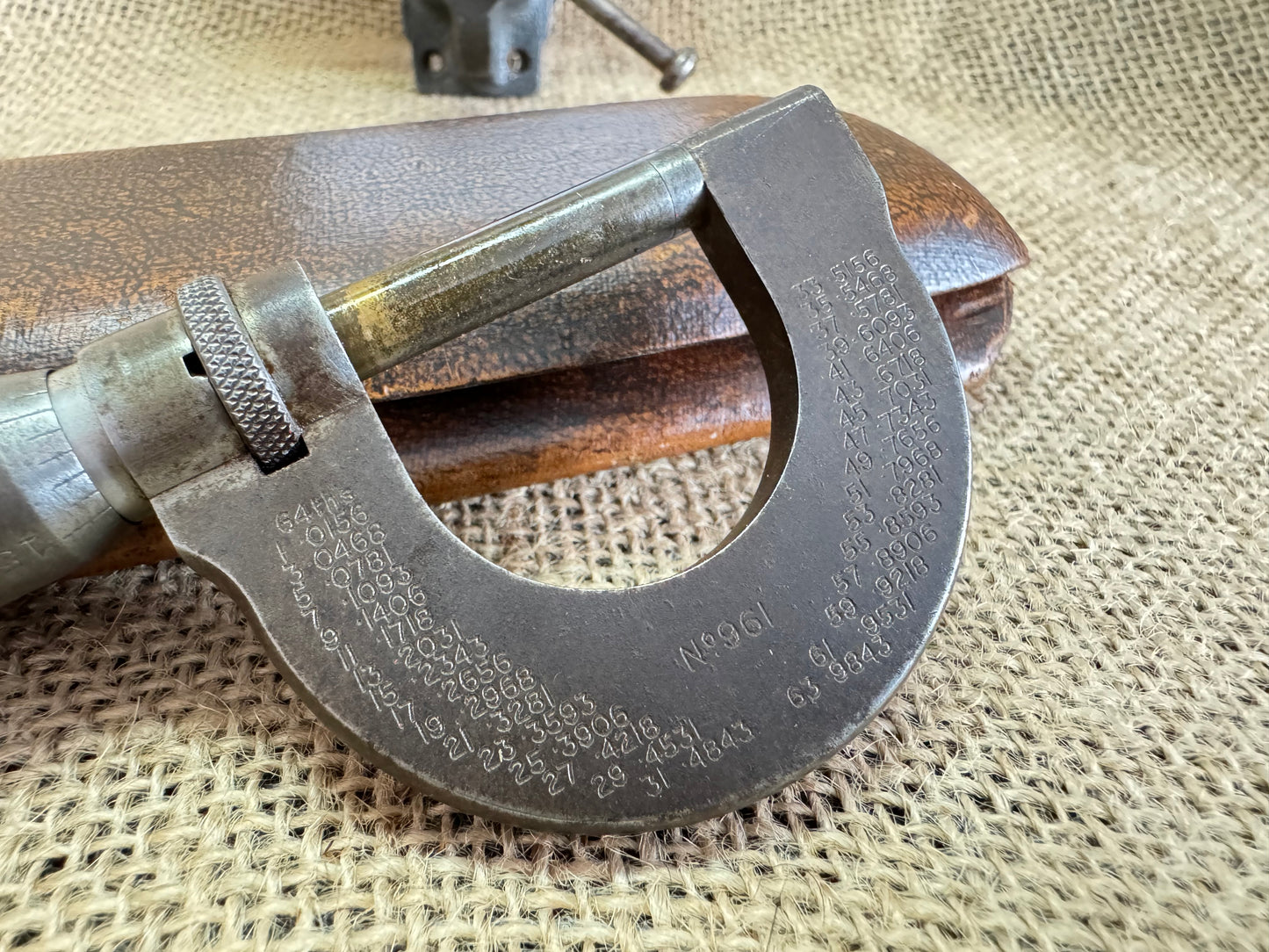Moore & Wright No 961 Micrometer with original case.