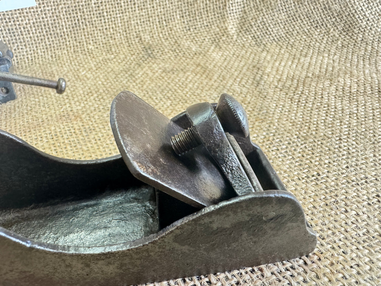 Tapered Bullnose Blockplane with Marples Hibernia Iron