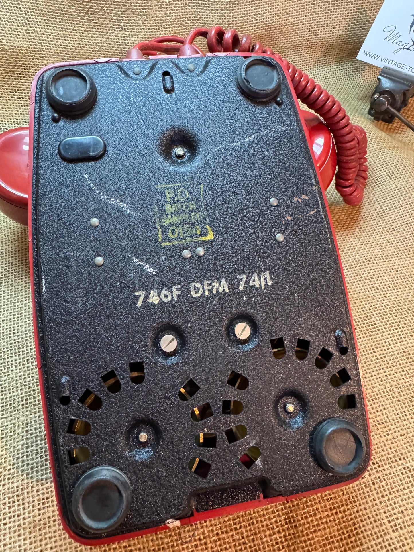 Vintage BT 746F 1974 Rotary Telephone