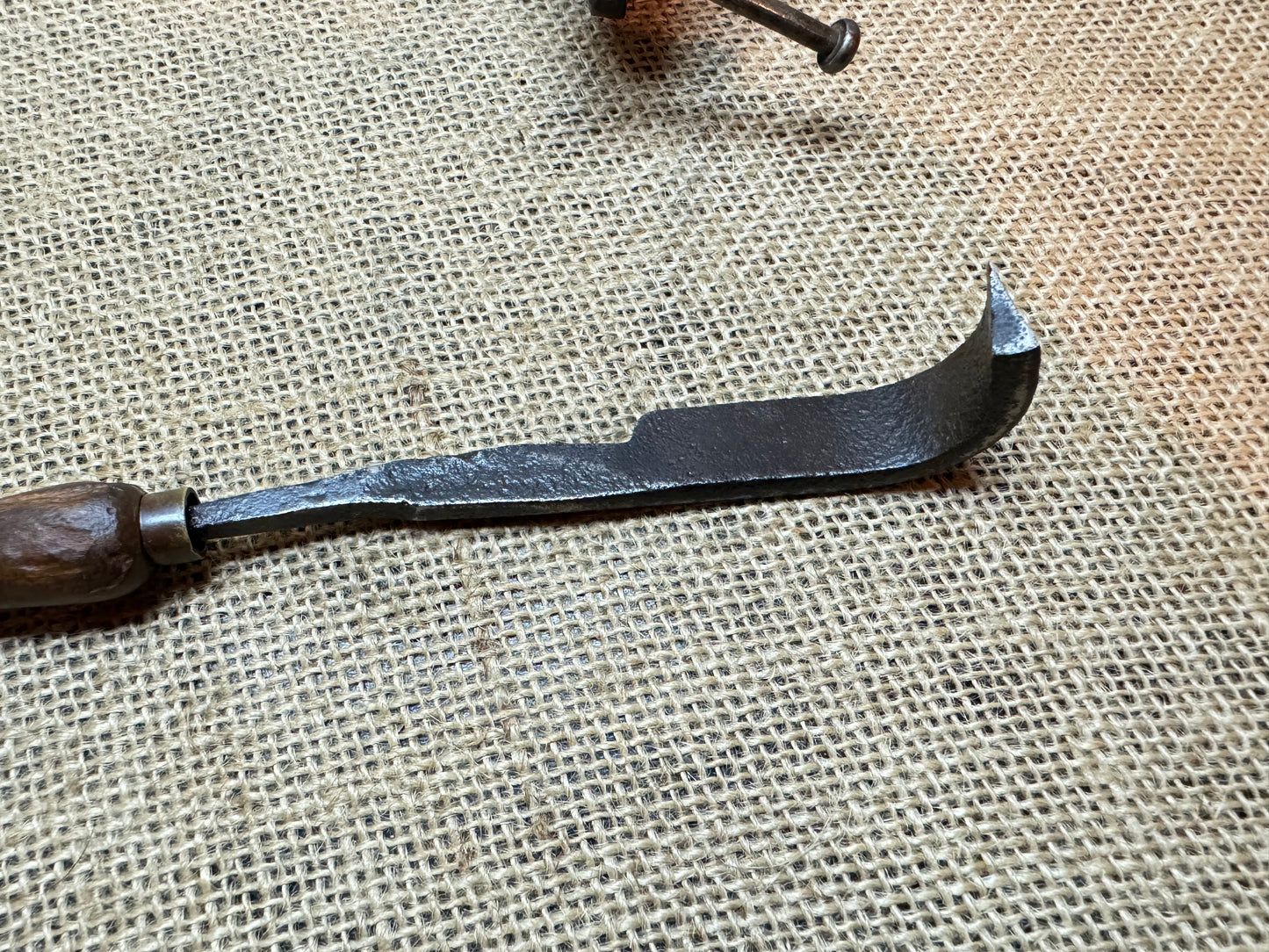 Wooden Handle Hook Knife for Hollowing and Spoon Carving