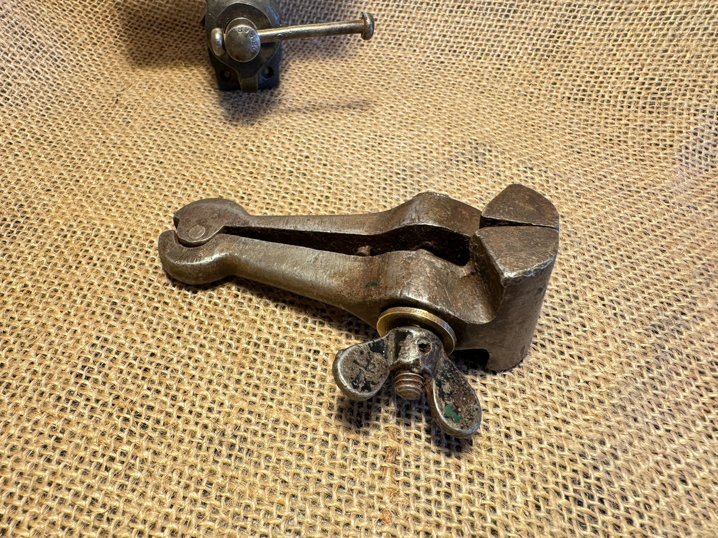 Antique Jewellers 1 1/2” Hand Vise / Clamp