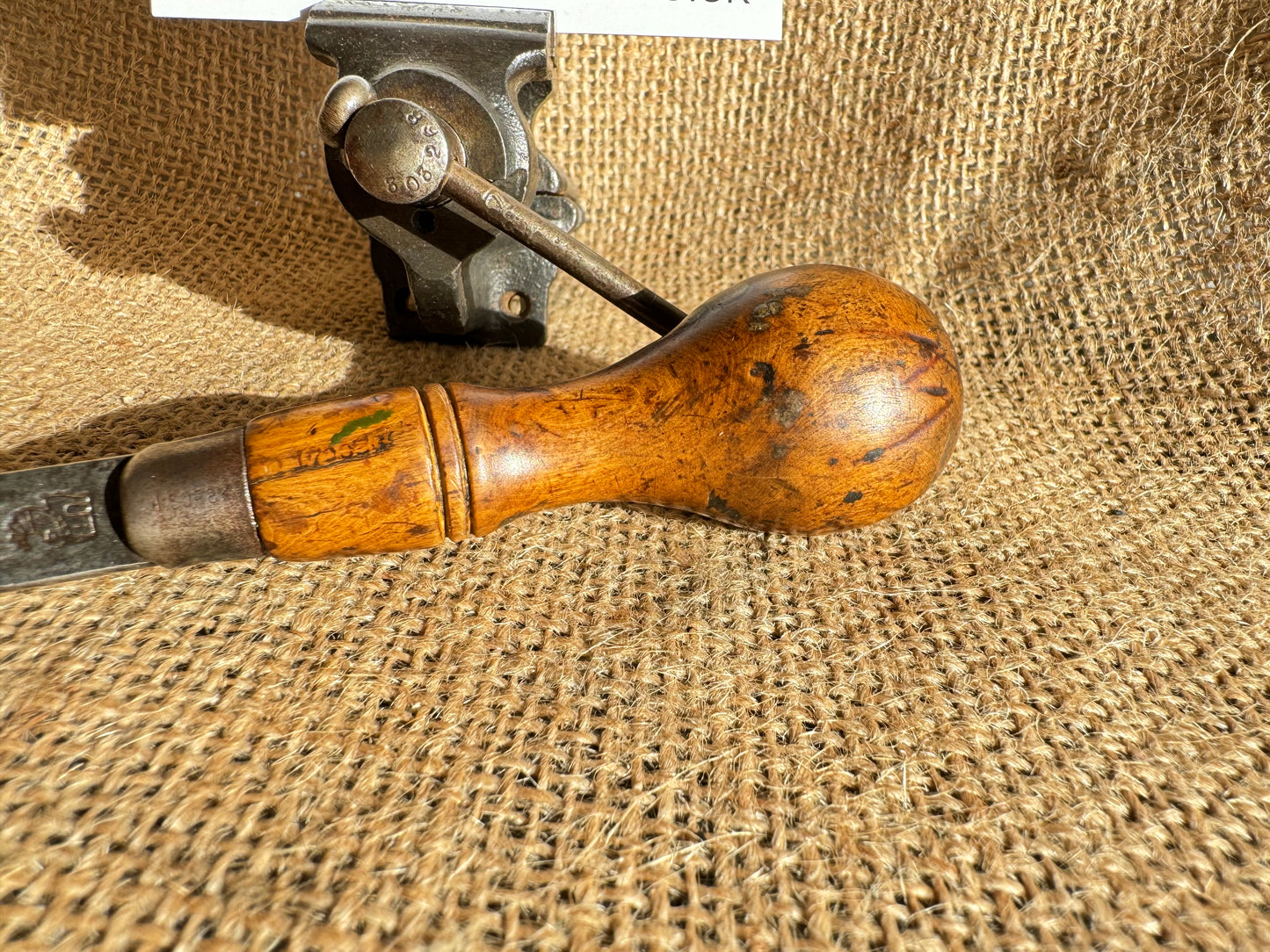 I Sorby Wallnut Handle Flathead Screwdriver