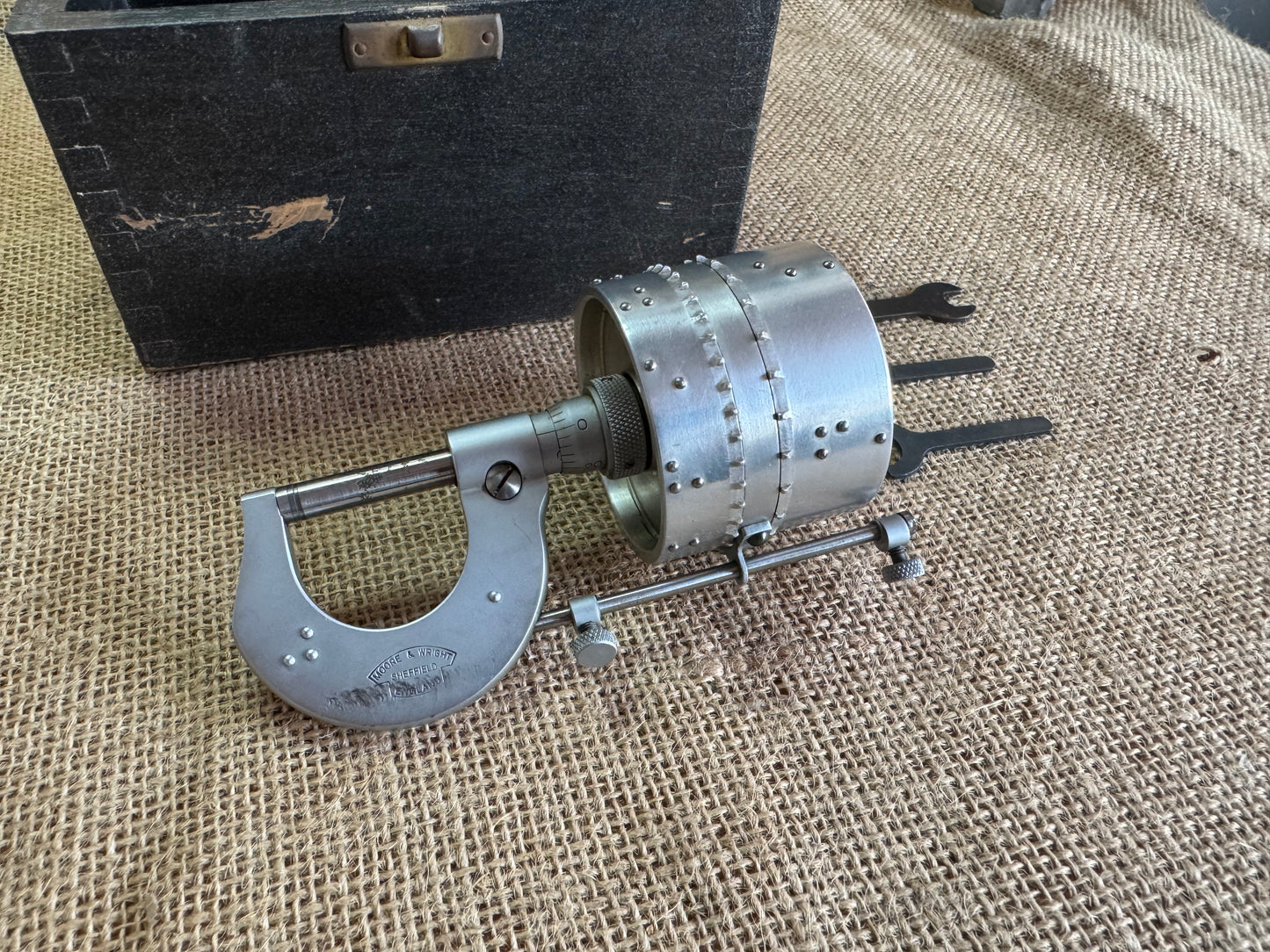 Moore & Wright A615/67 Braille Micrometer