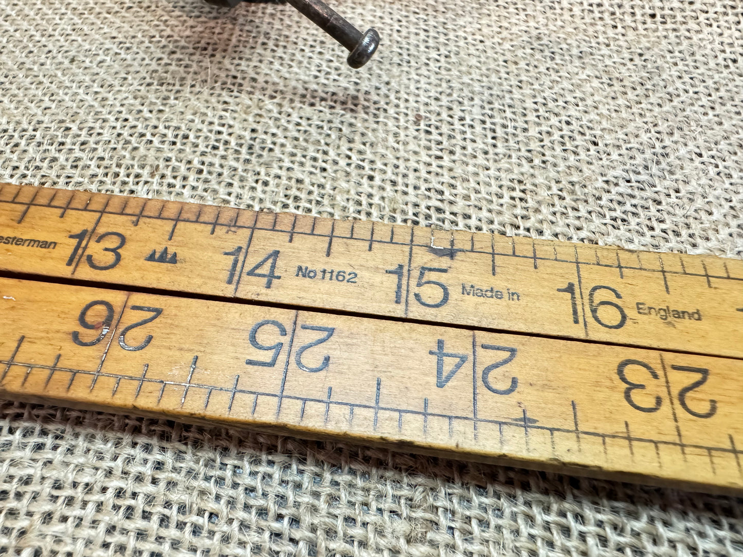 Rabone Chesterman No 1162 1m / 1yrd Boxwood Folding Rule