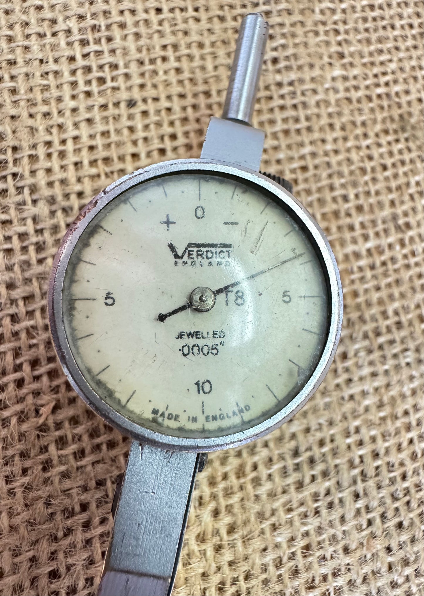 Verdict T8 .0005” Dial Gauge