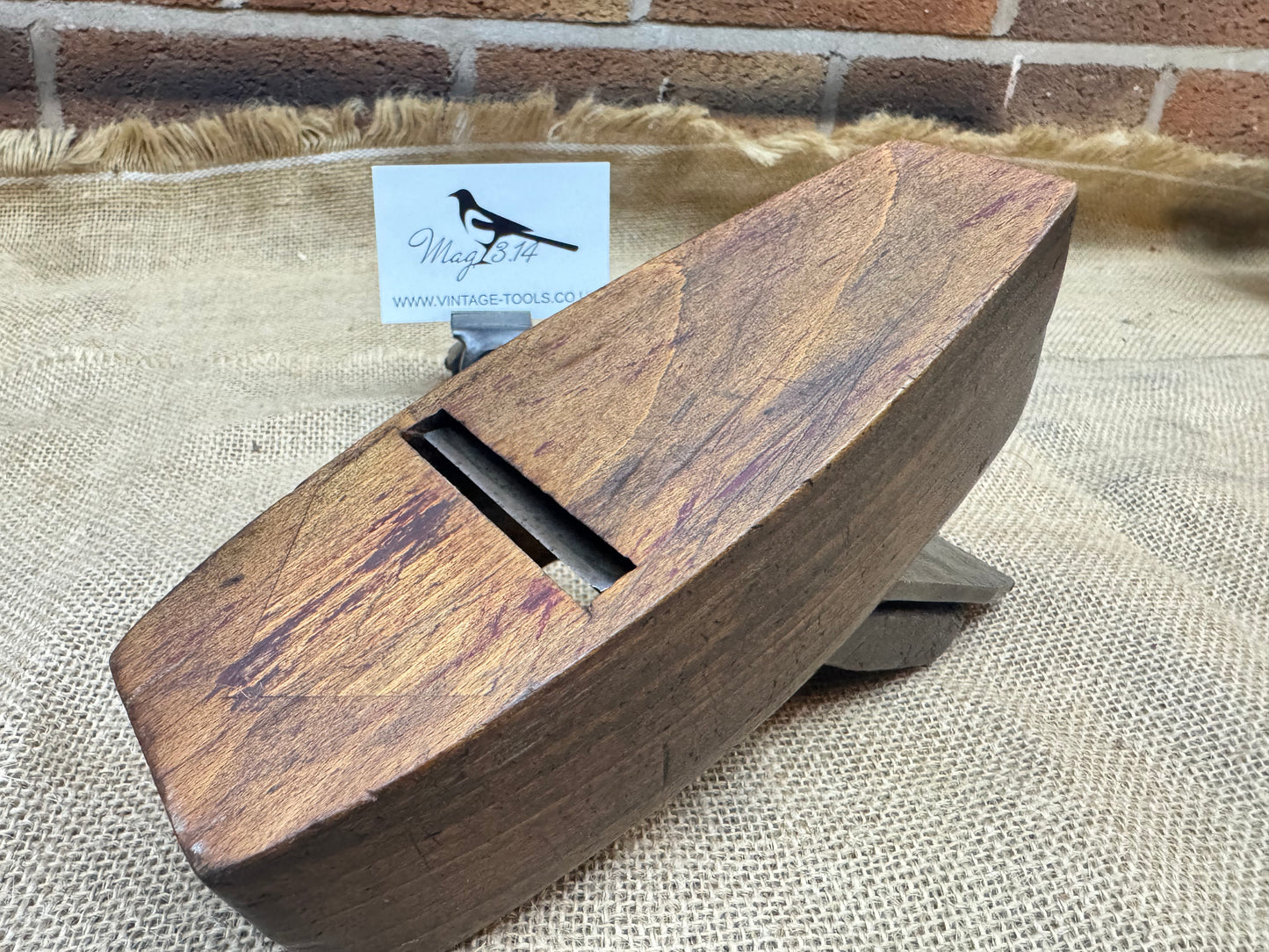 8" Beechwood Coffin Plane