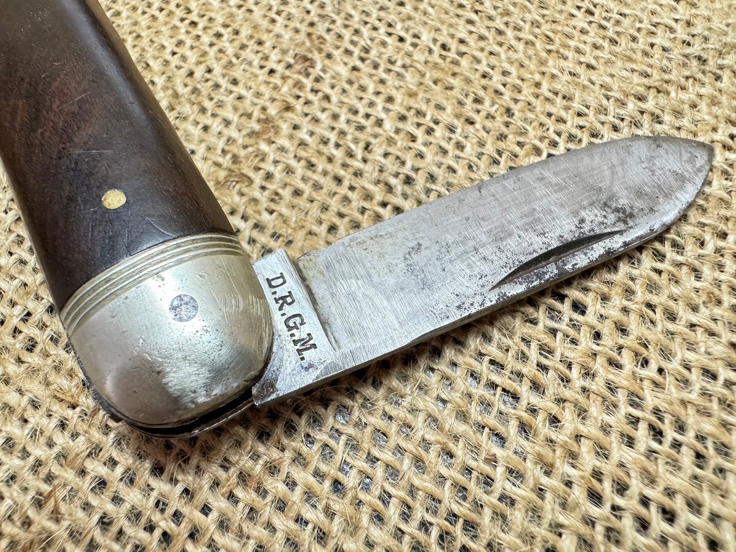 Vintage DRGM Pocket Knife