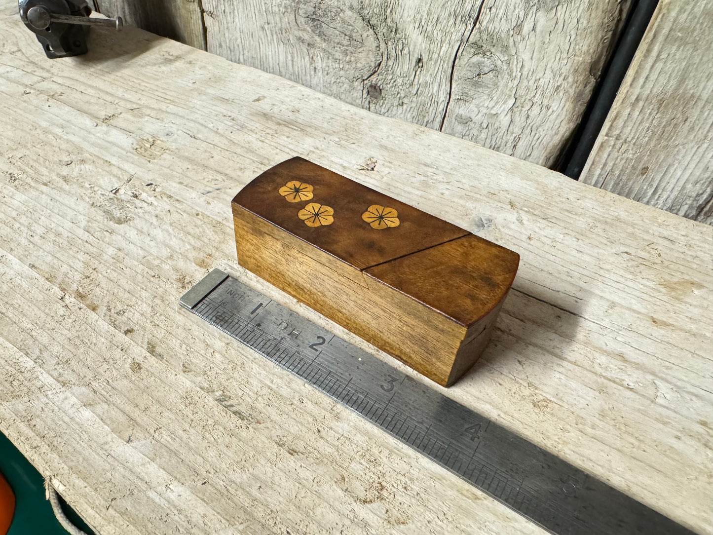 Small Vintage Puzzle Box / Brain Teaser