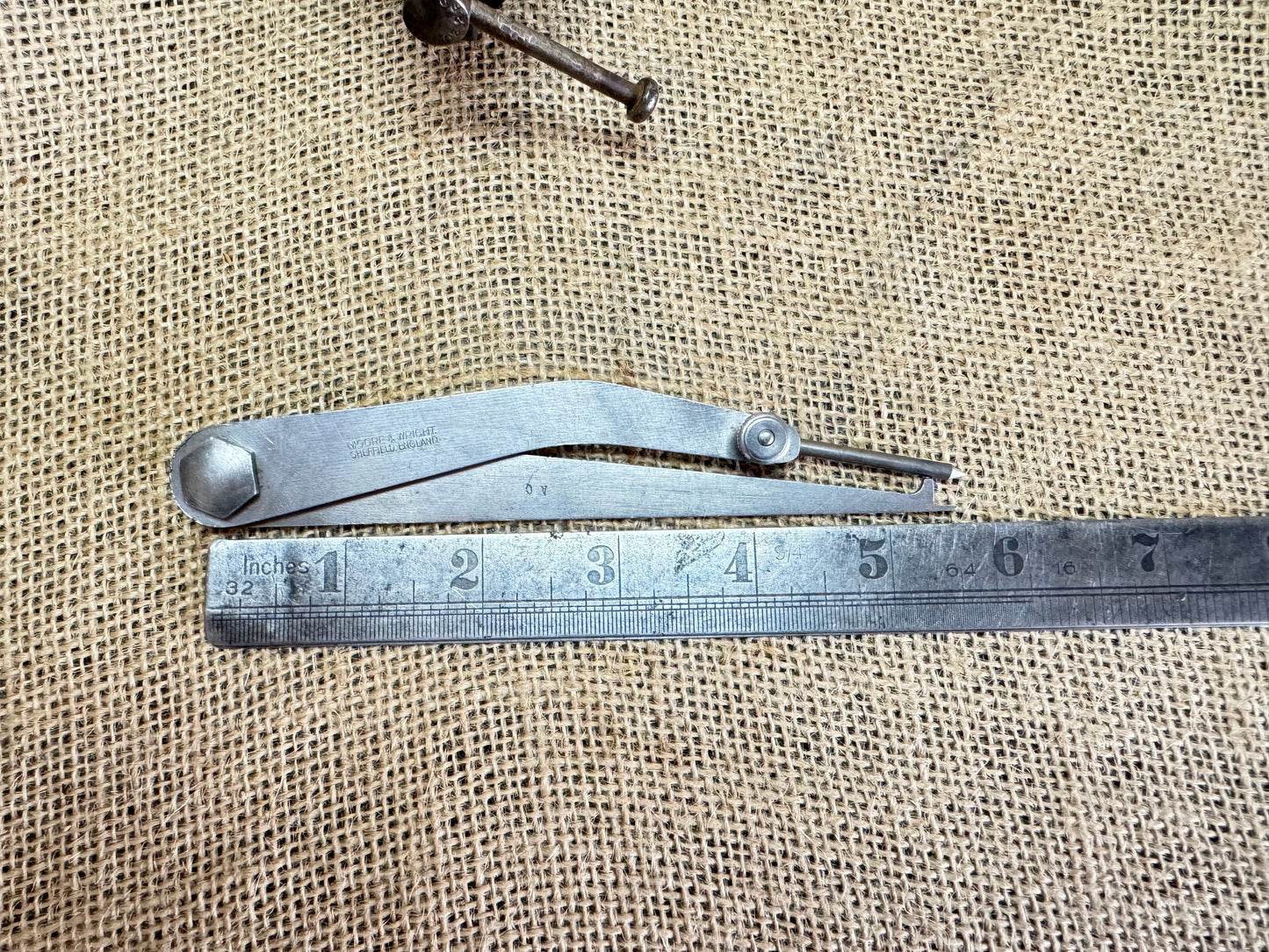 Moore & Wright Dog Leg 5 1/2” Compass Dividers