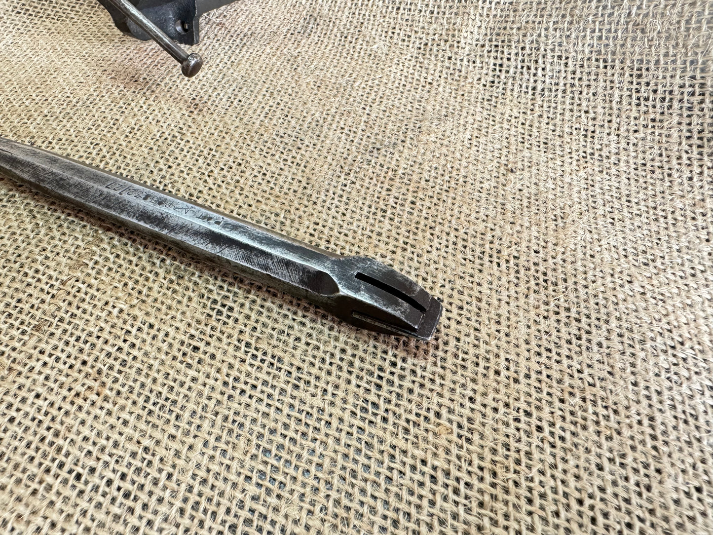 Vintage 6” Stonemasons Chisel with Replaceable Tip
