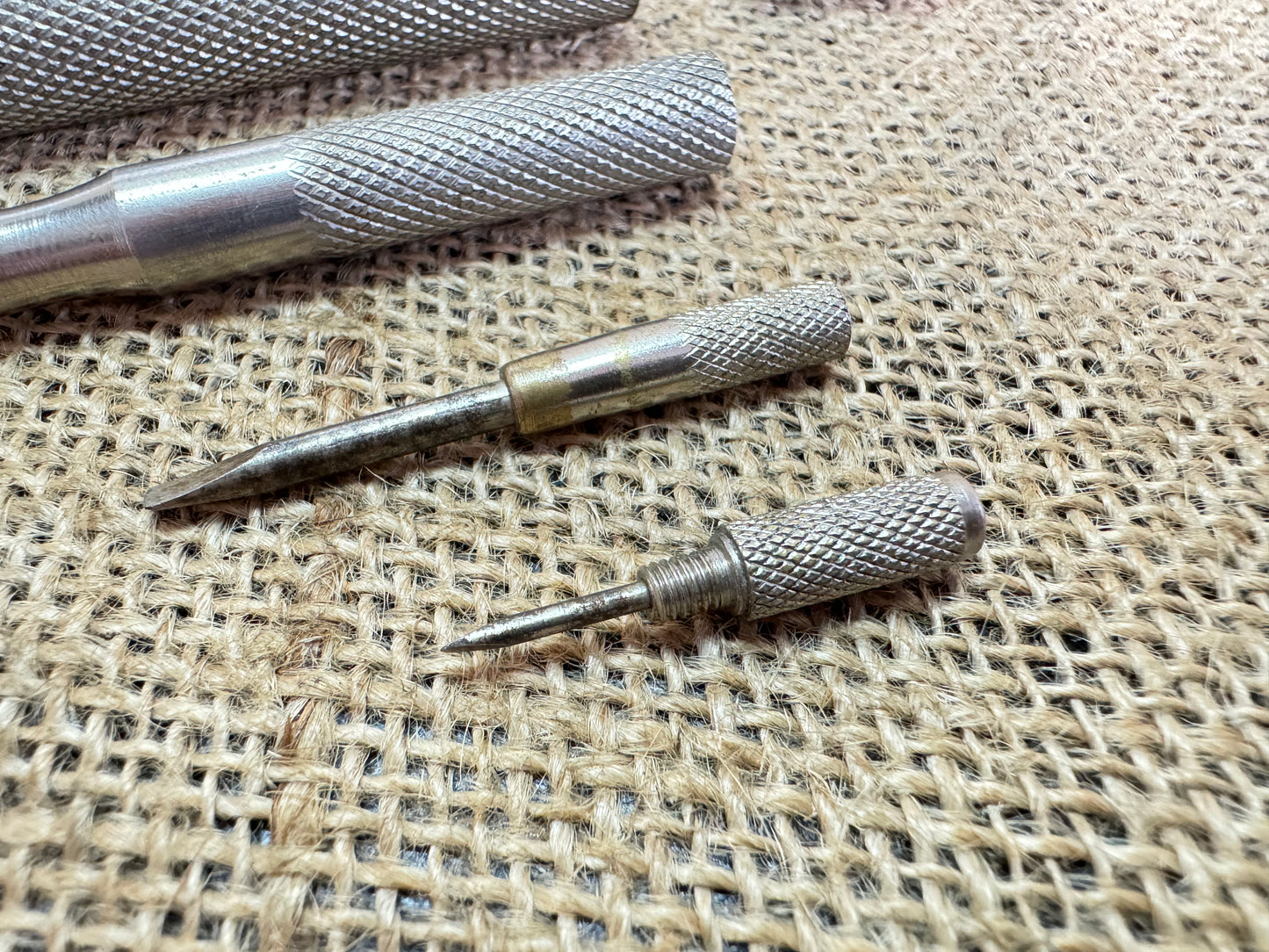 Vintage Foreign Tools Russian Doll Style Screwdriver Set