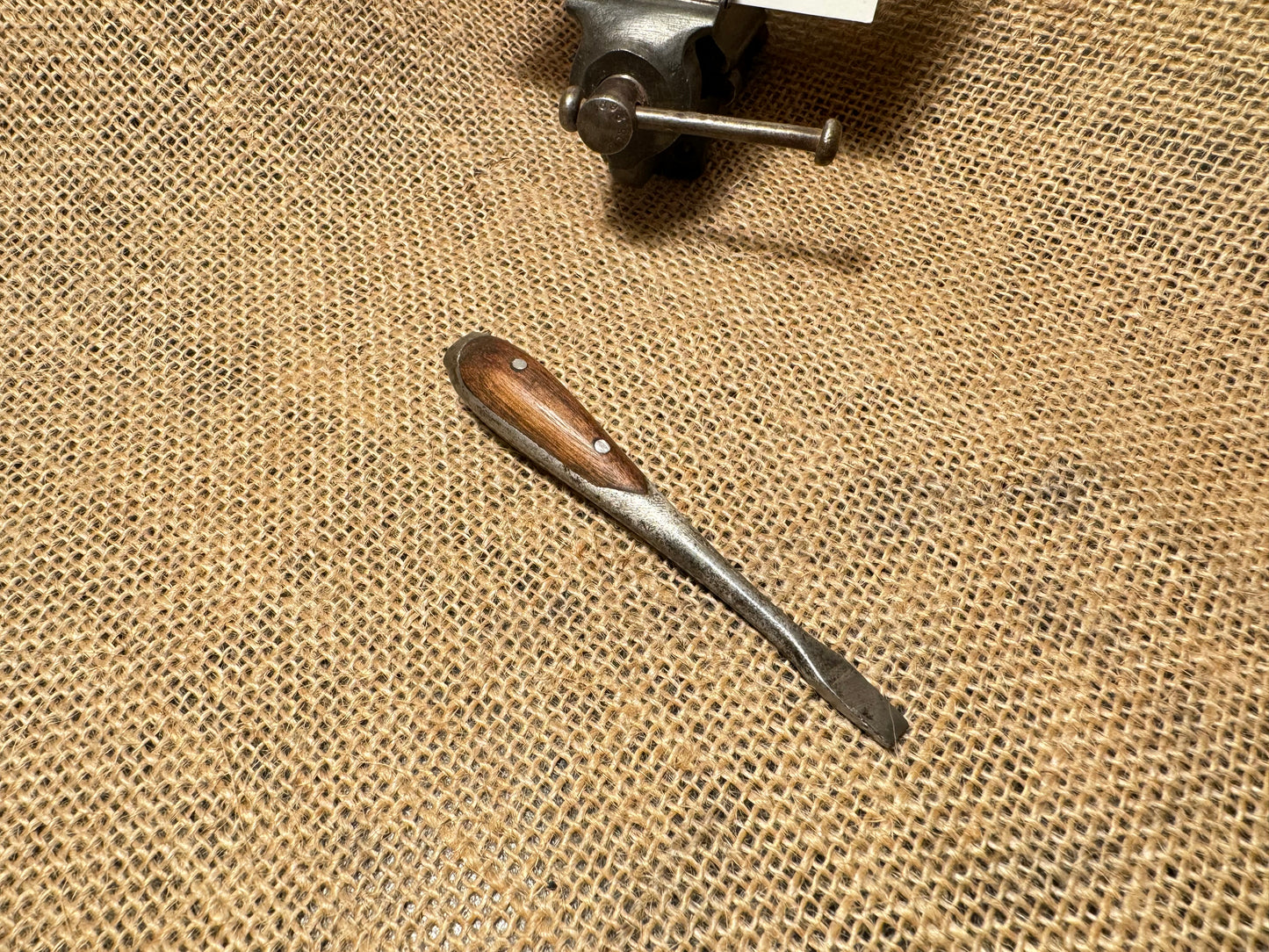 4” Vintage Perfect Pattern Handle Screwdriver / Turnscrew