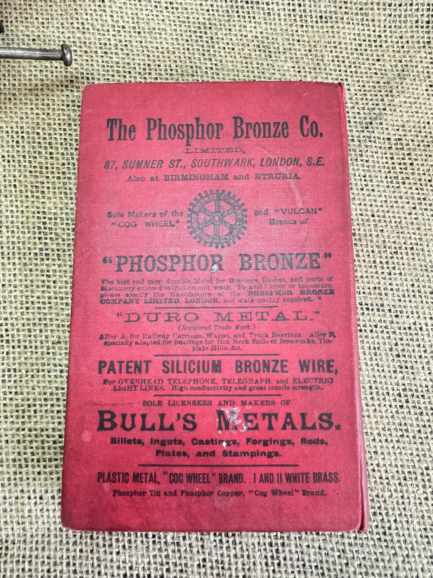 1894 Mechanical World Pocket Diary and Yearbook