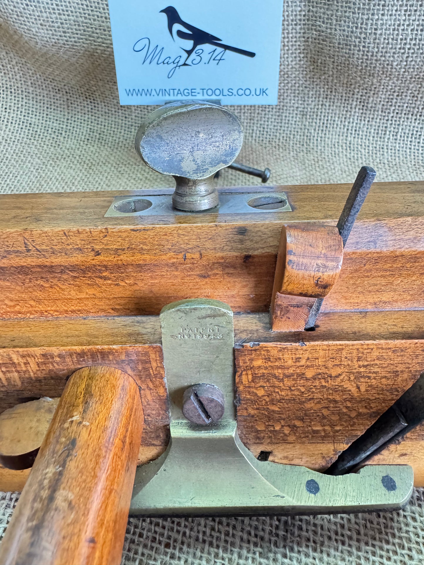Rare Antique D Kimberley & Sons Sash Filister Plane