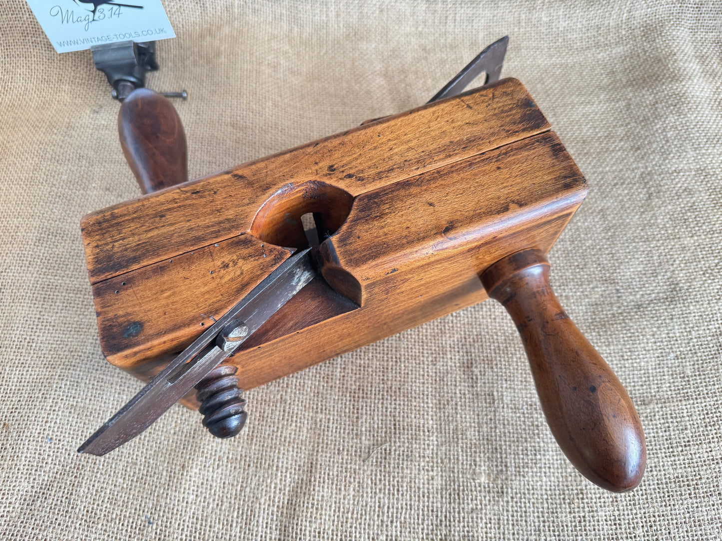 Very Rare Gleave of Manchester Twin Iron Stail Engine / Rounding Plane