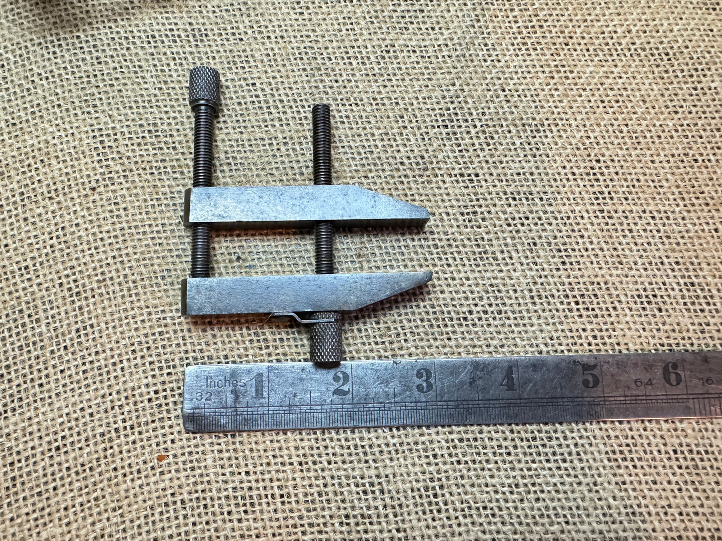 Moore & Wright Engineers Toolmakers 3” Parallel Clamp with 1952 military Broadarrow