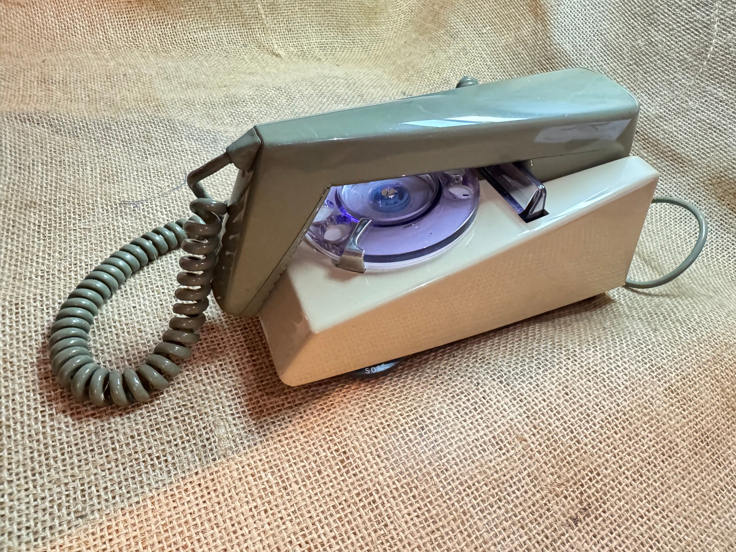Vintage BT Trimphone 722F Rotary Telephone