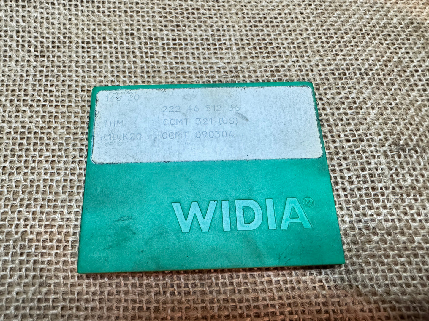 Widia Victory THM CCMT 090304 Carbide Inserts x 8