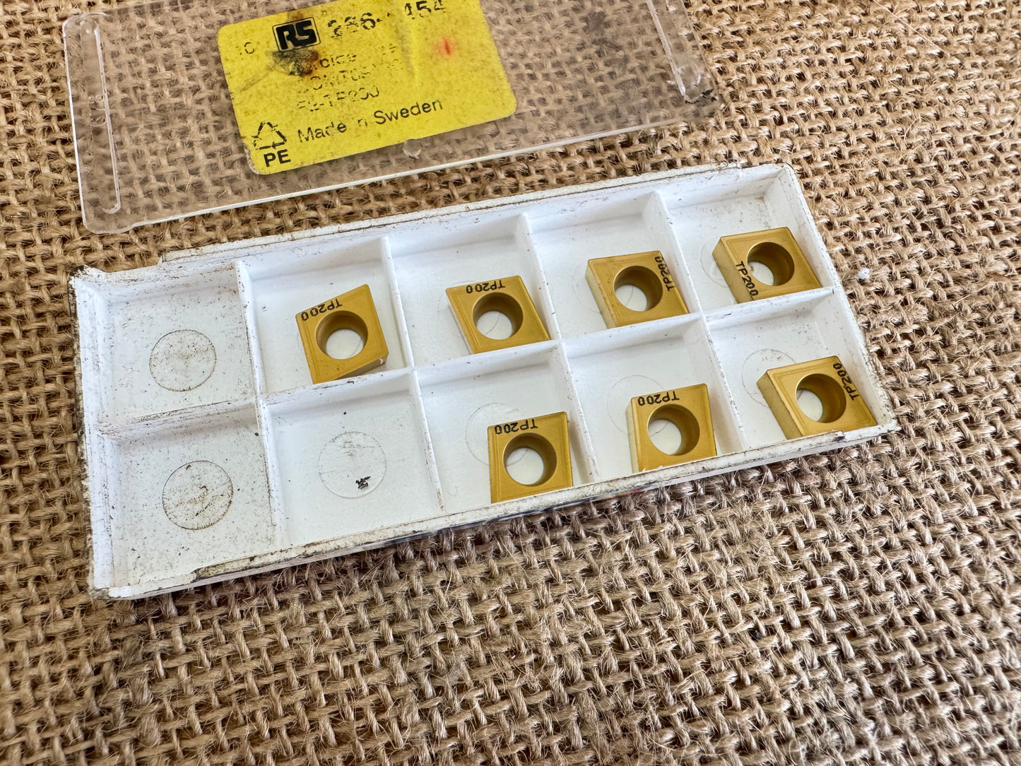 SECO CCMT09T304-F2 TP200 Carbide Inserts x 7