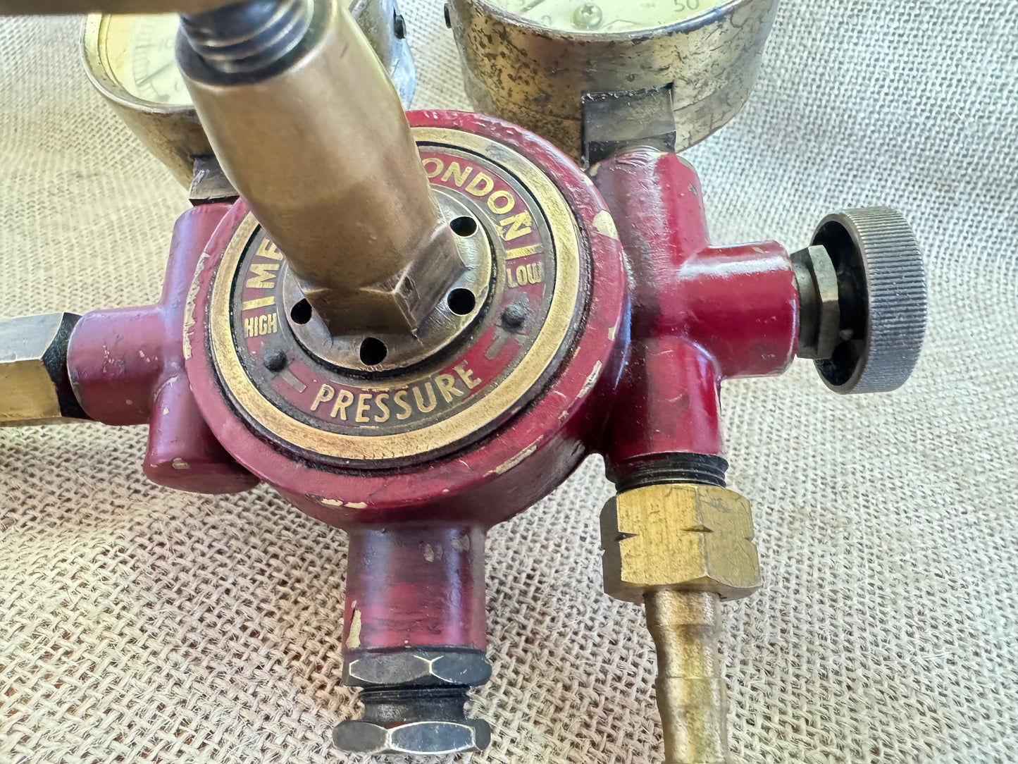 Vintage Tool Shop 
Messer Acetylene Gas Regulator