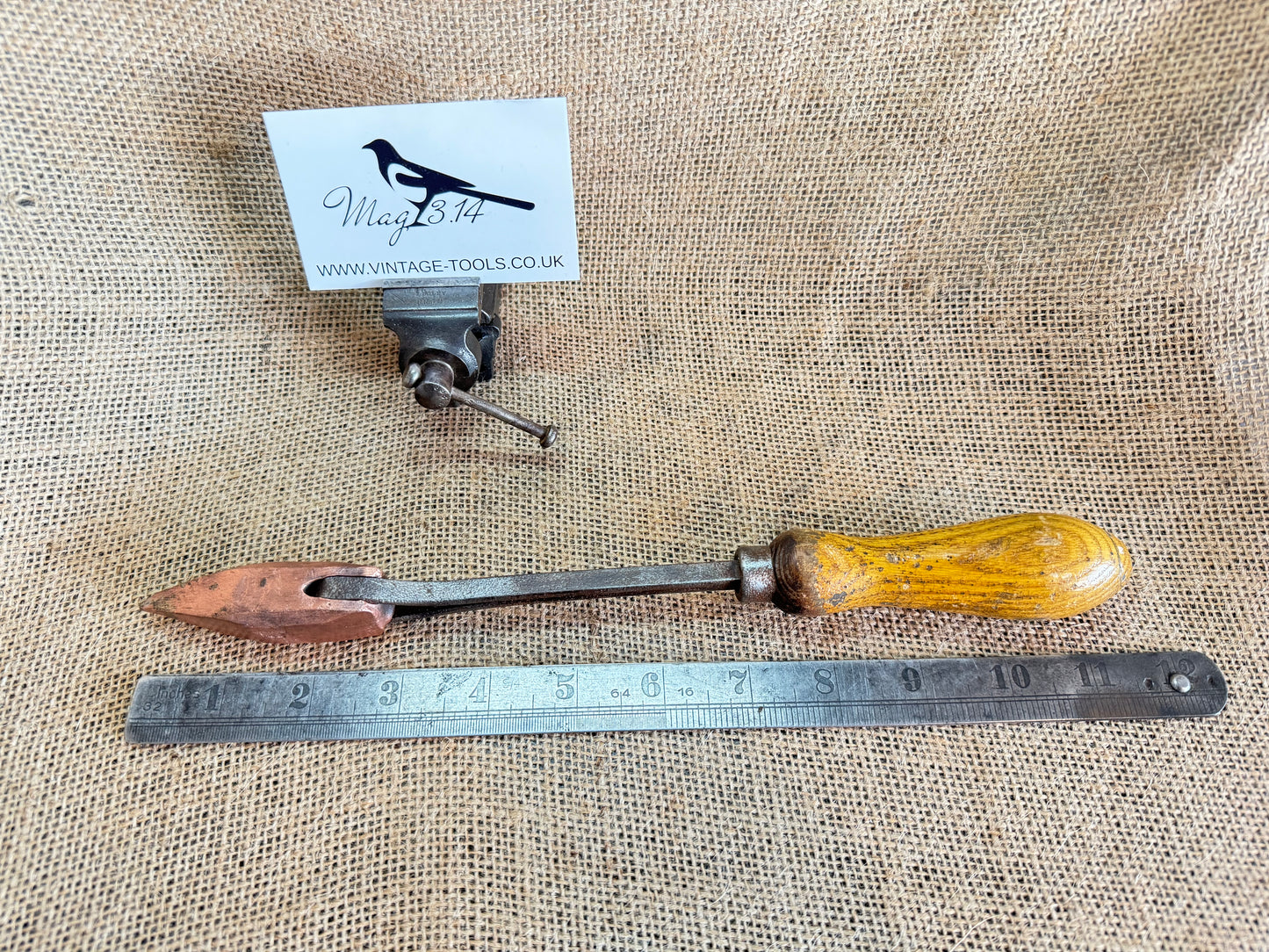 Moore & Wright No 6 Copper Head Soldering / Tinning Iron