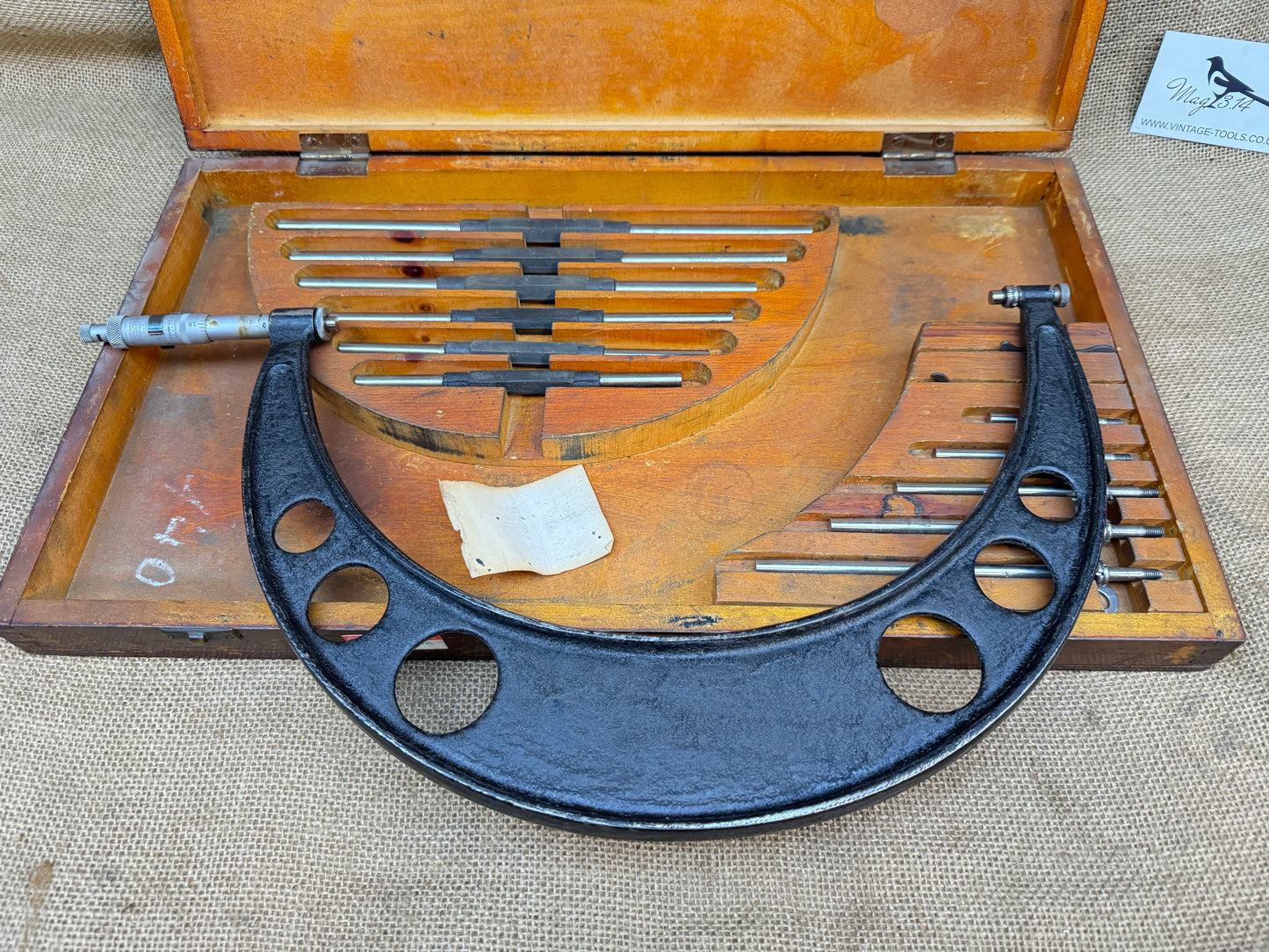 Moore & Wright 1044X 6-12” Micrometer