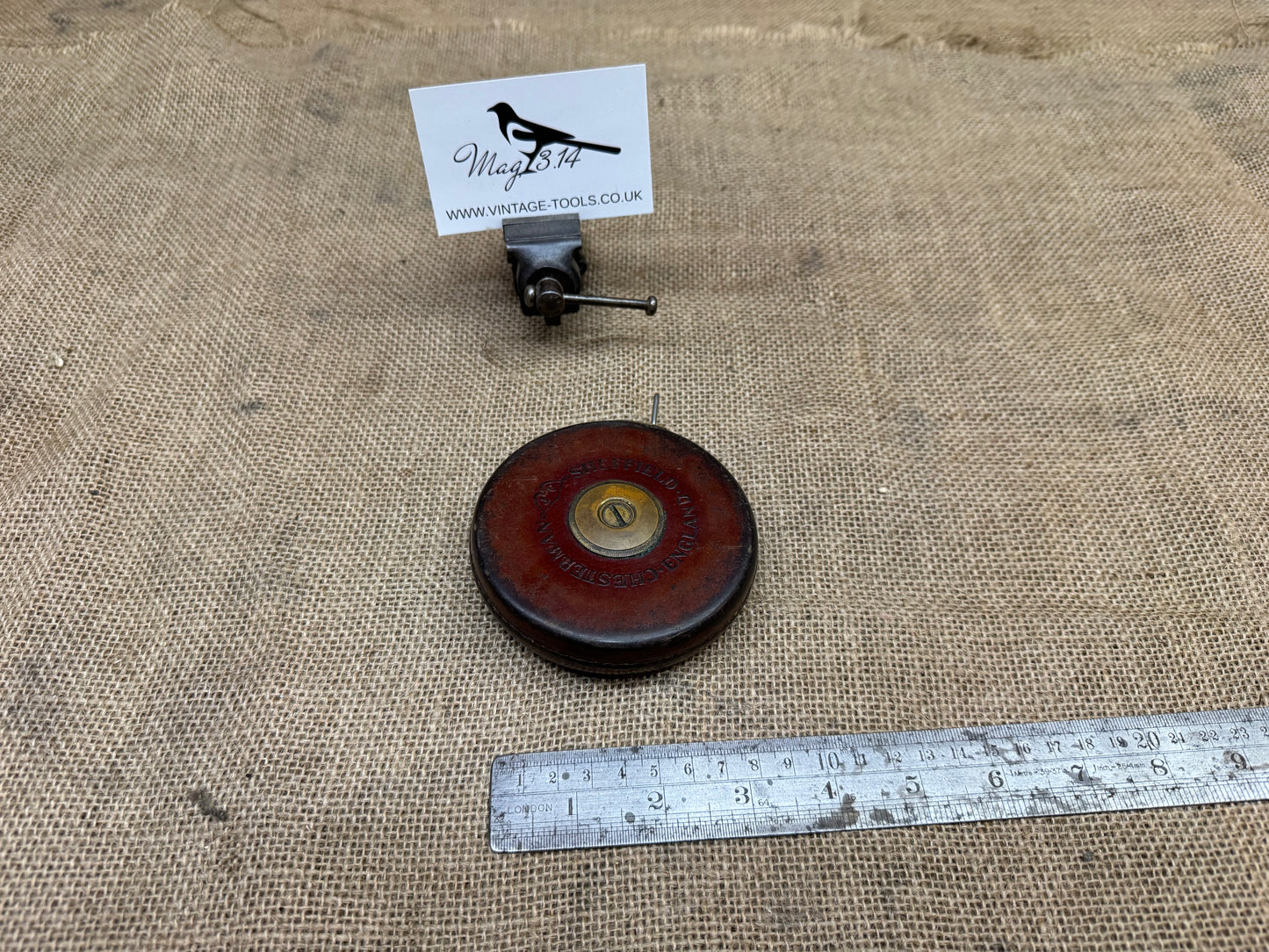 Chesterman Leather Case 66ft Steel Tape