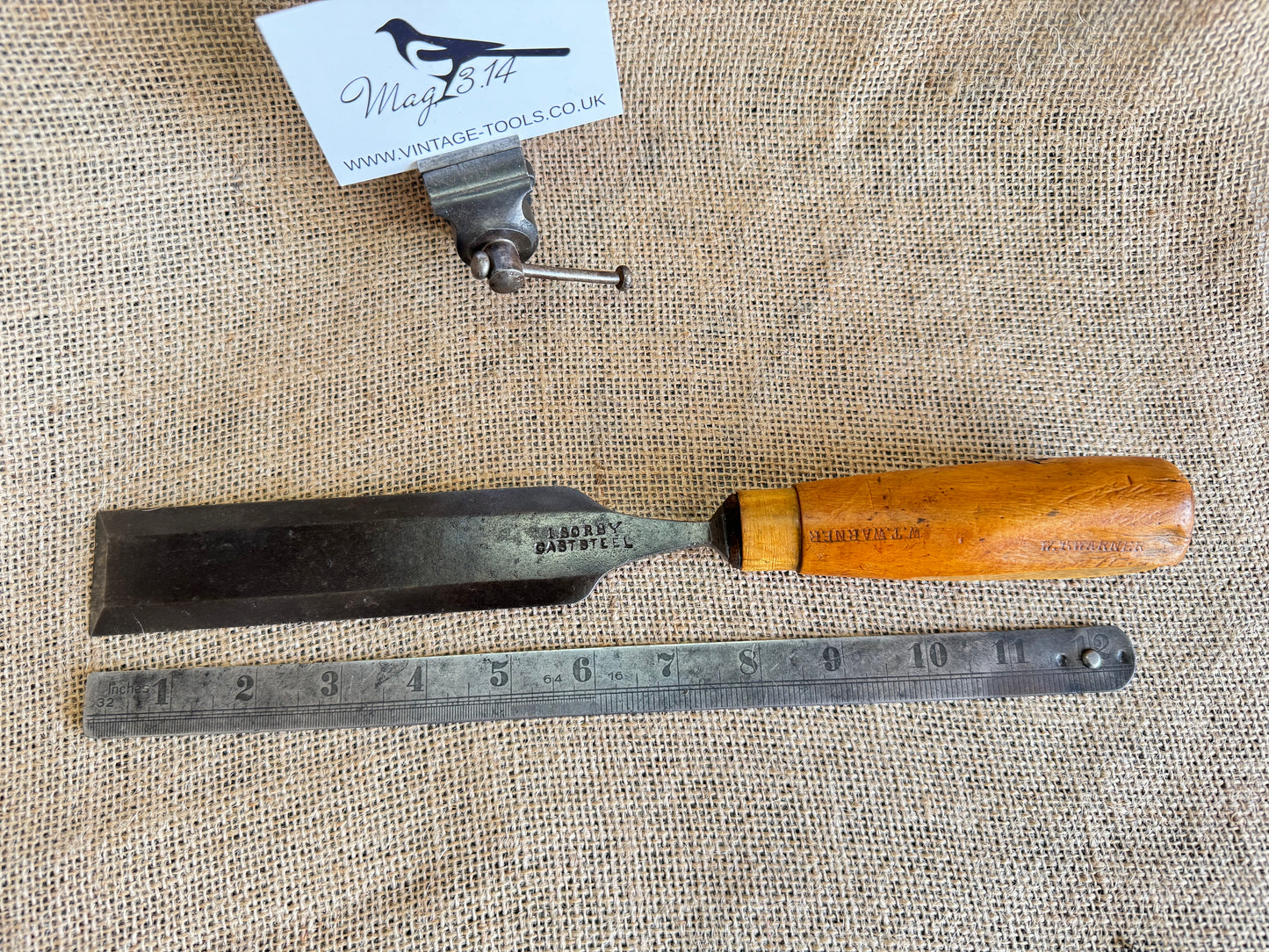 I Sorby 1.5” Bevel Edge Firmer Chisel