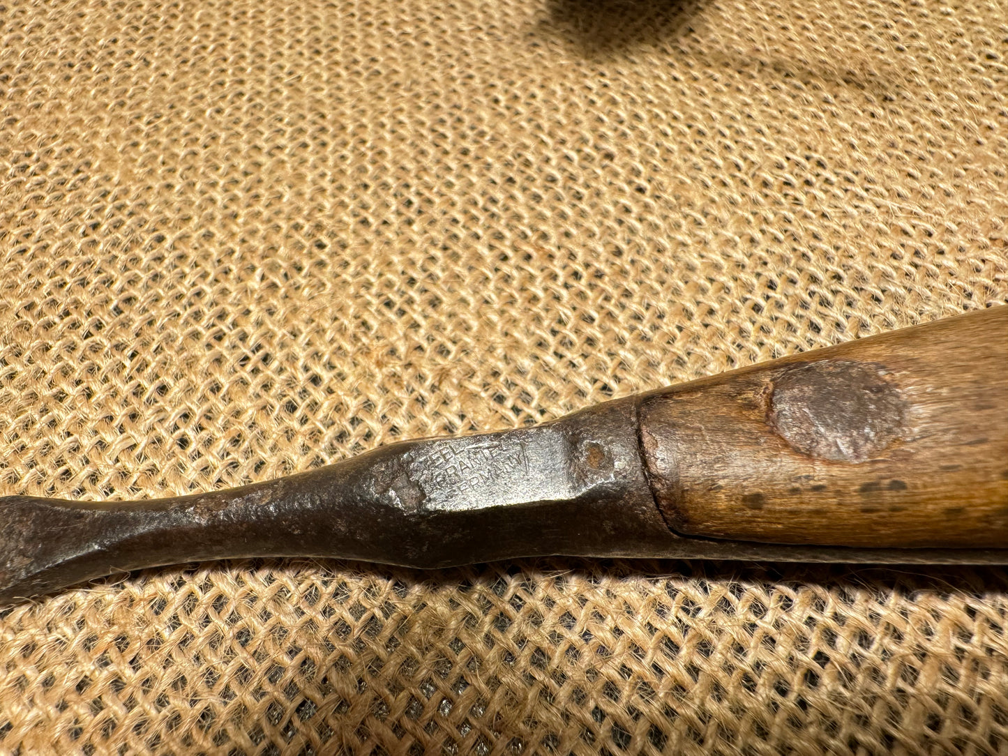 6” Vintage Perfect Pattern Handle Screwdriver / Turnscrew