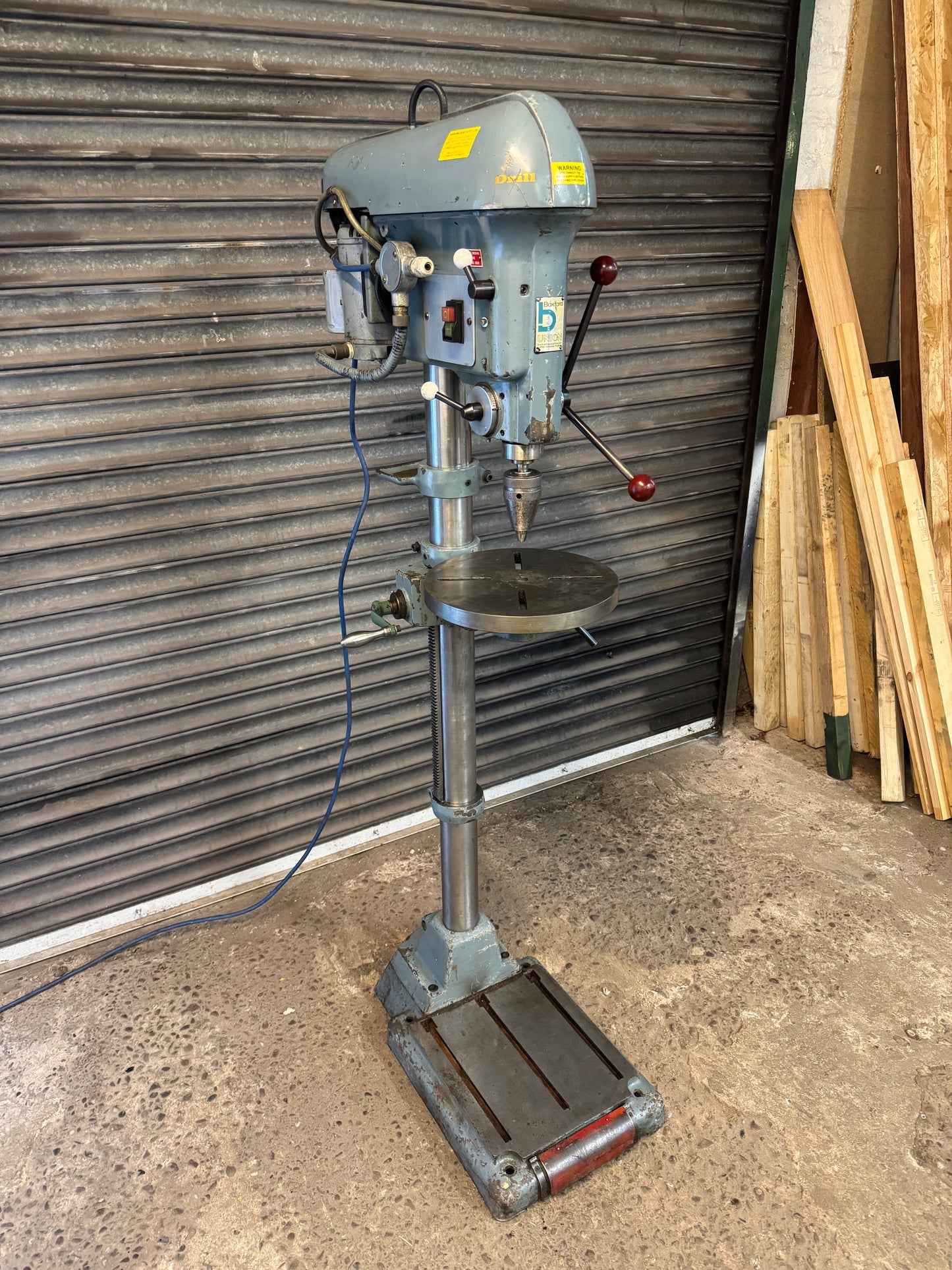 Boxford Union Floor Standing Pillar Drill
