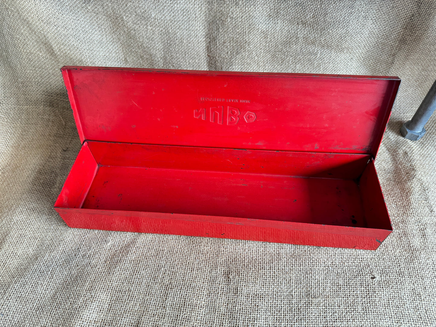 NUBO Red Metal Toolbox