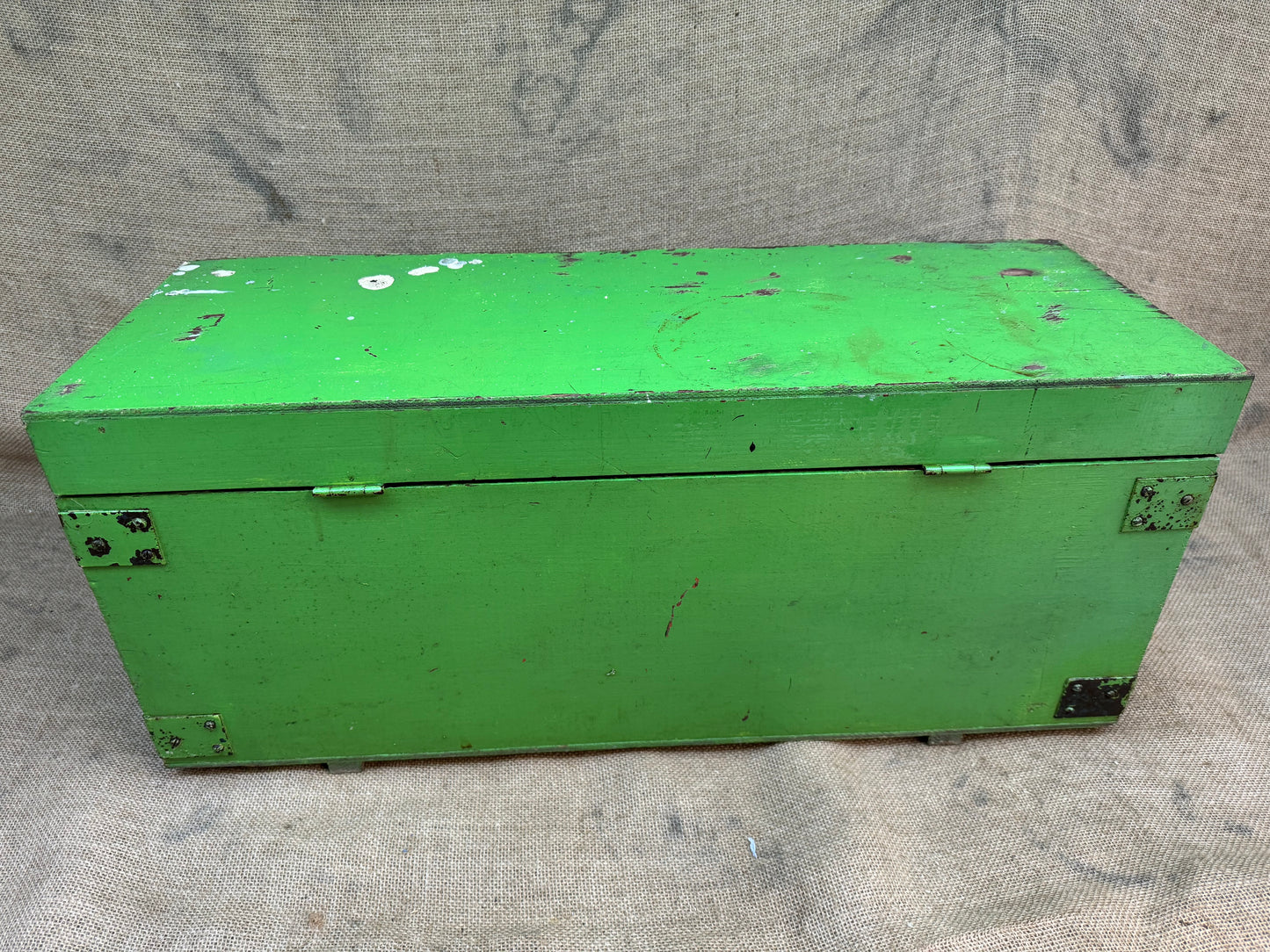 Vintage Pinewood Tool Chest