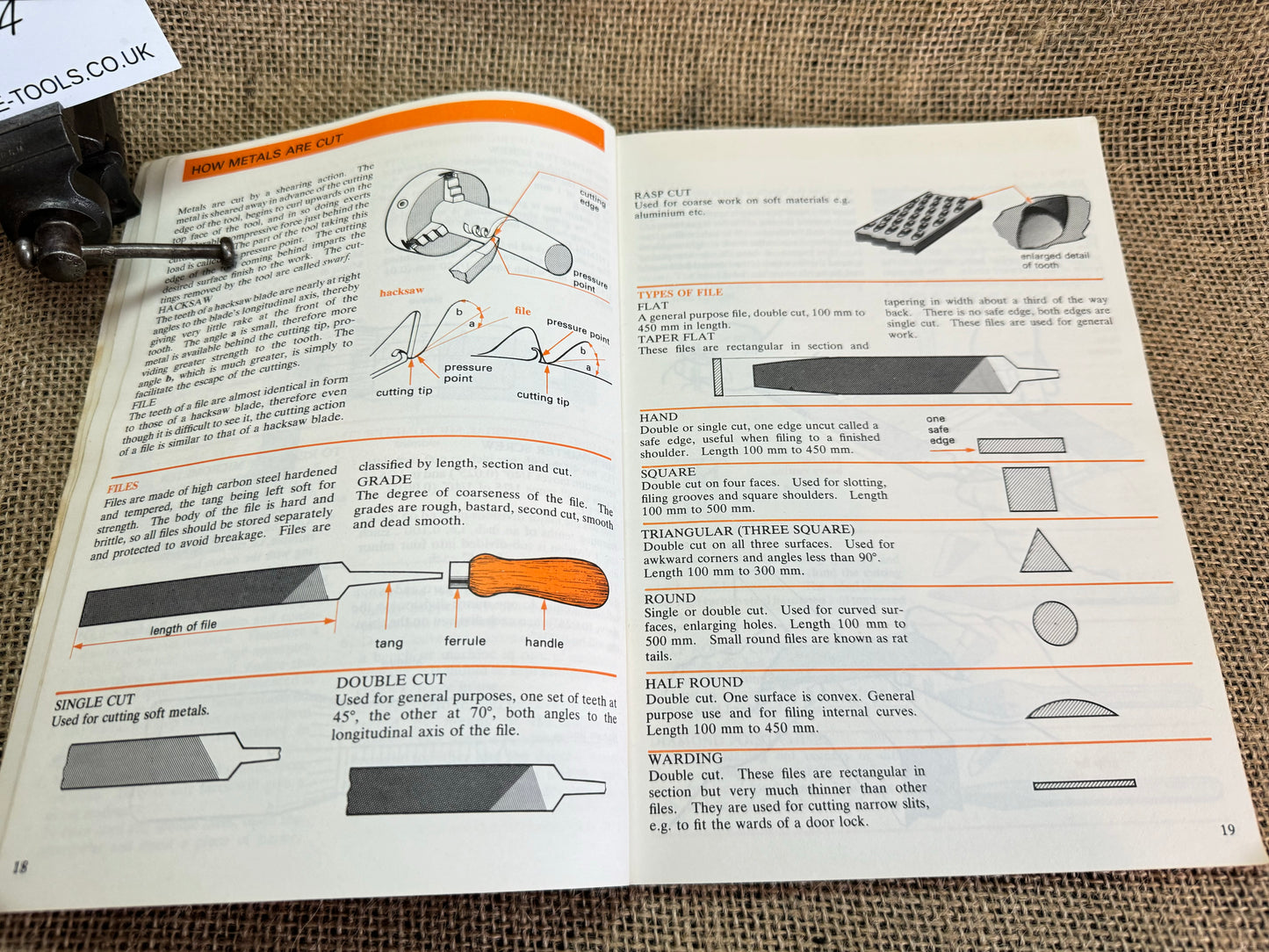 1977 Metalwork Technology School Book