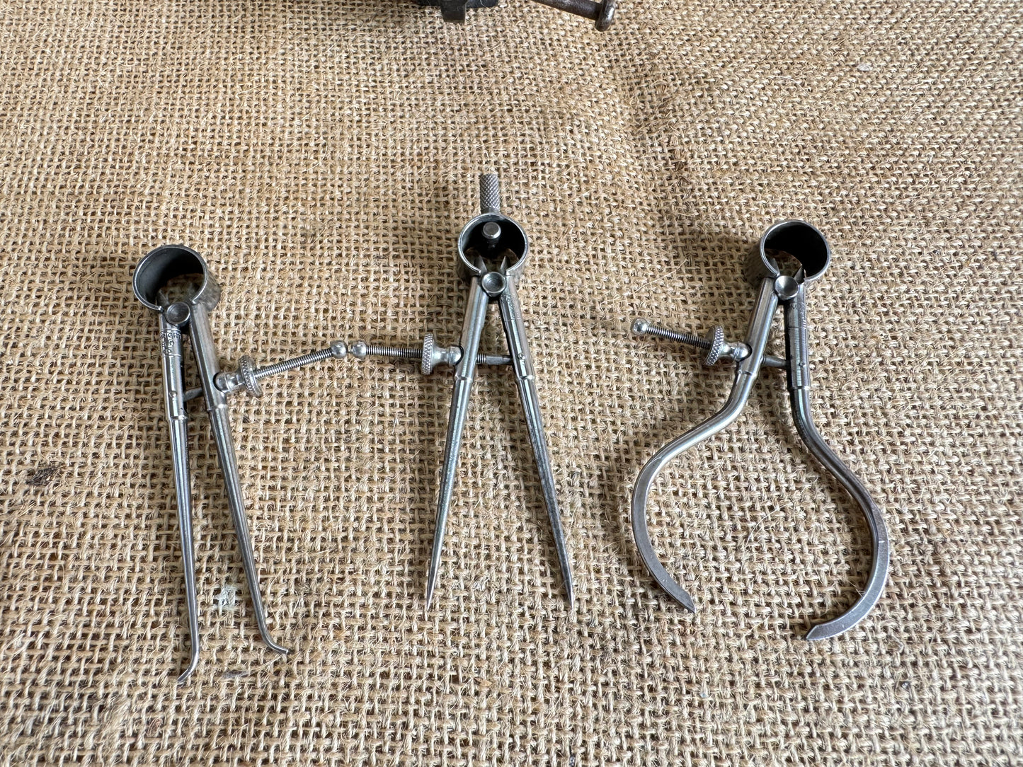 Set of Moore & Wright 3” Spring Callipers