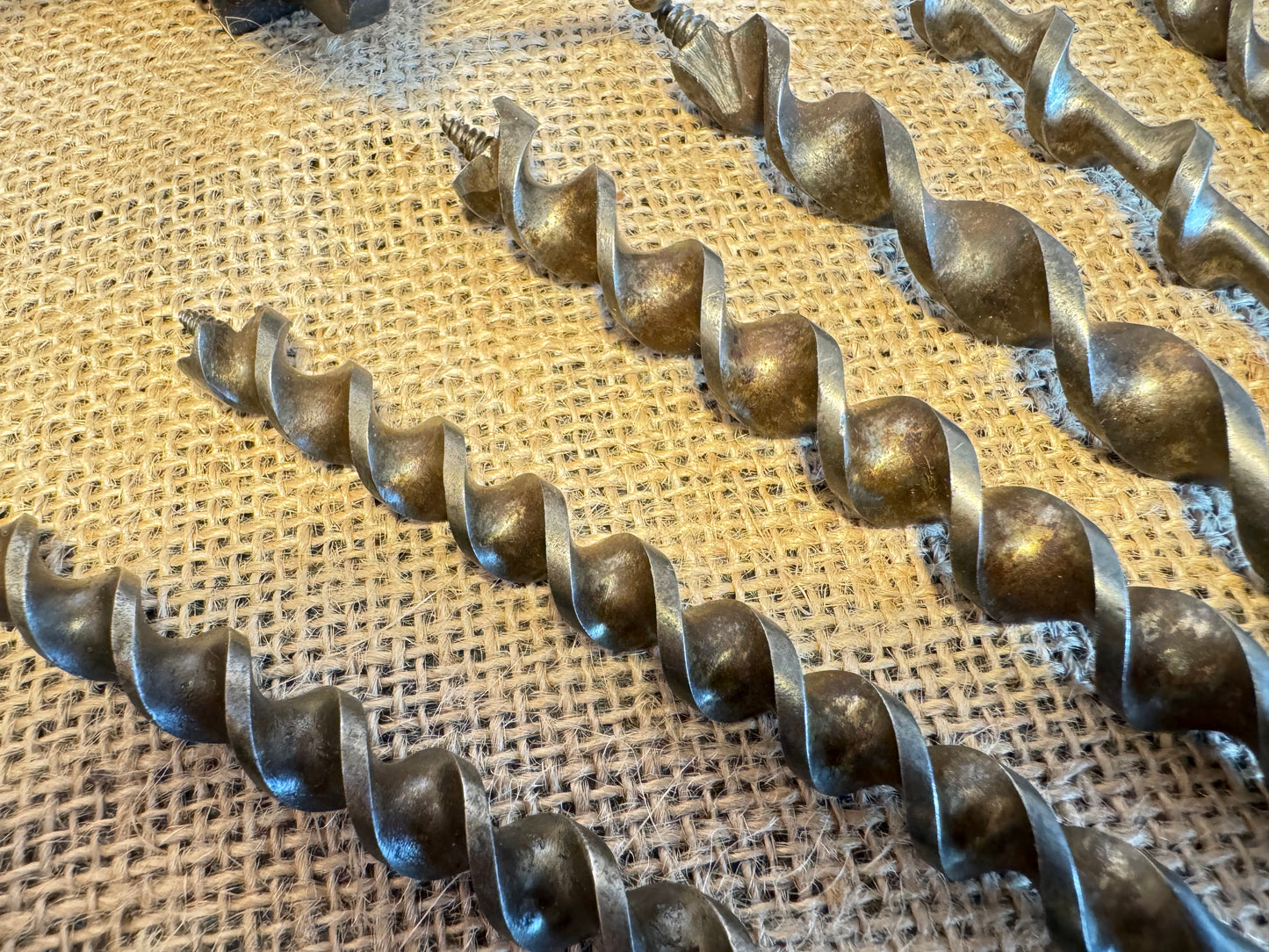 Selection of Drill Brace Auger Bits - 16 in total