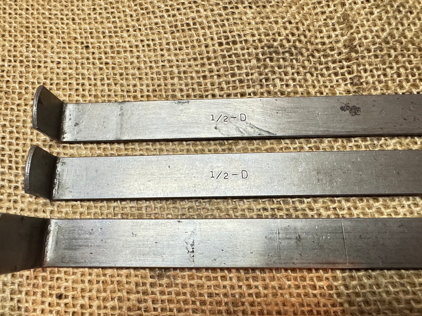 1/2 Size D Keyway Broach Shims