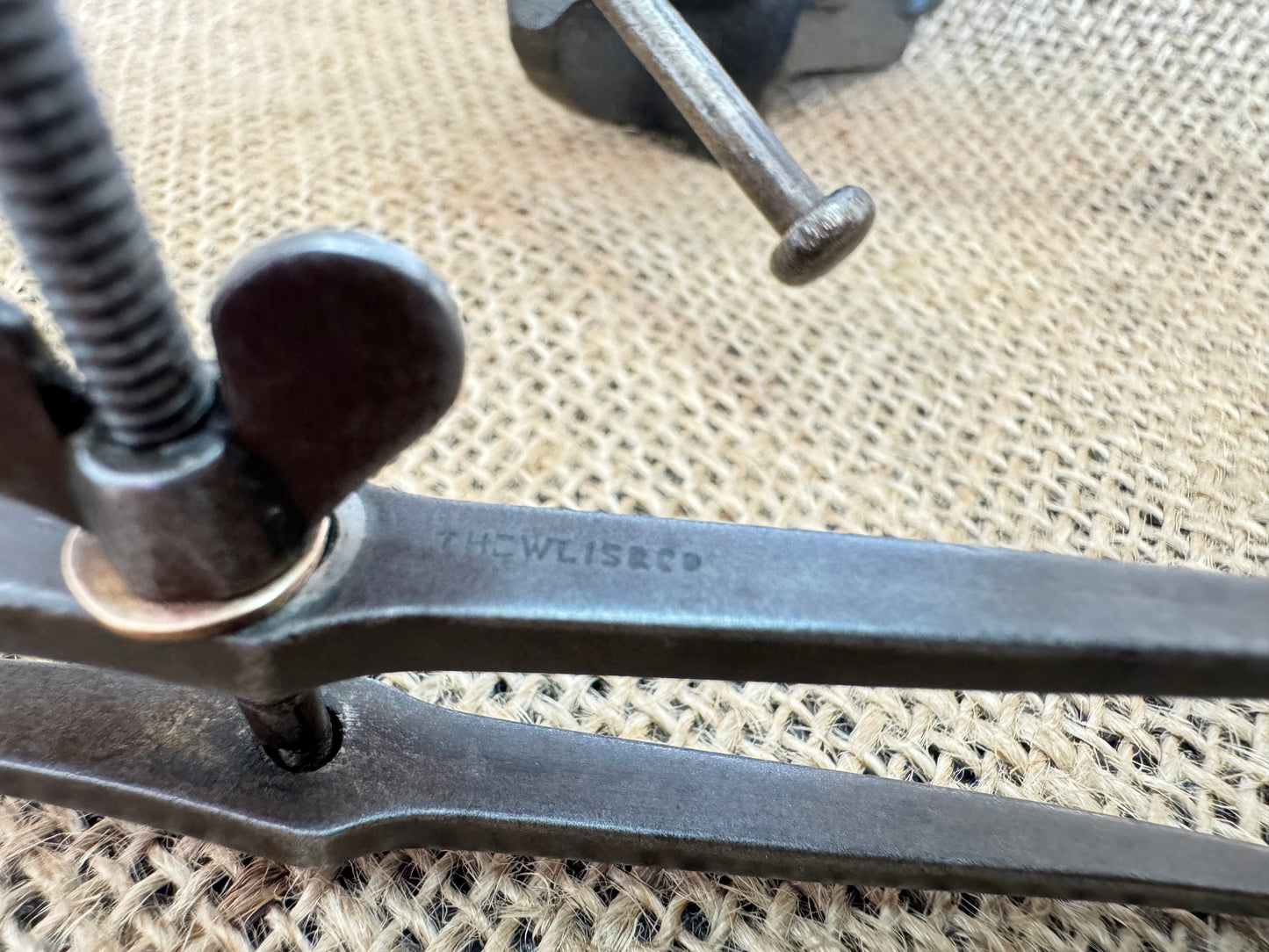 Antique Thewlis & Co Spring Internal Compass Dividers