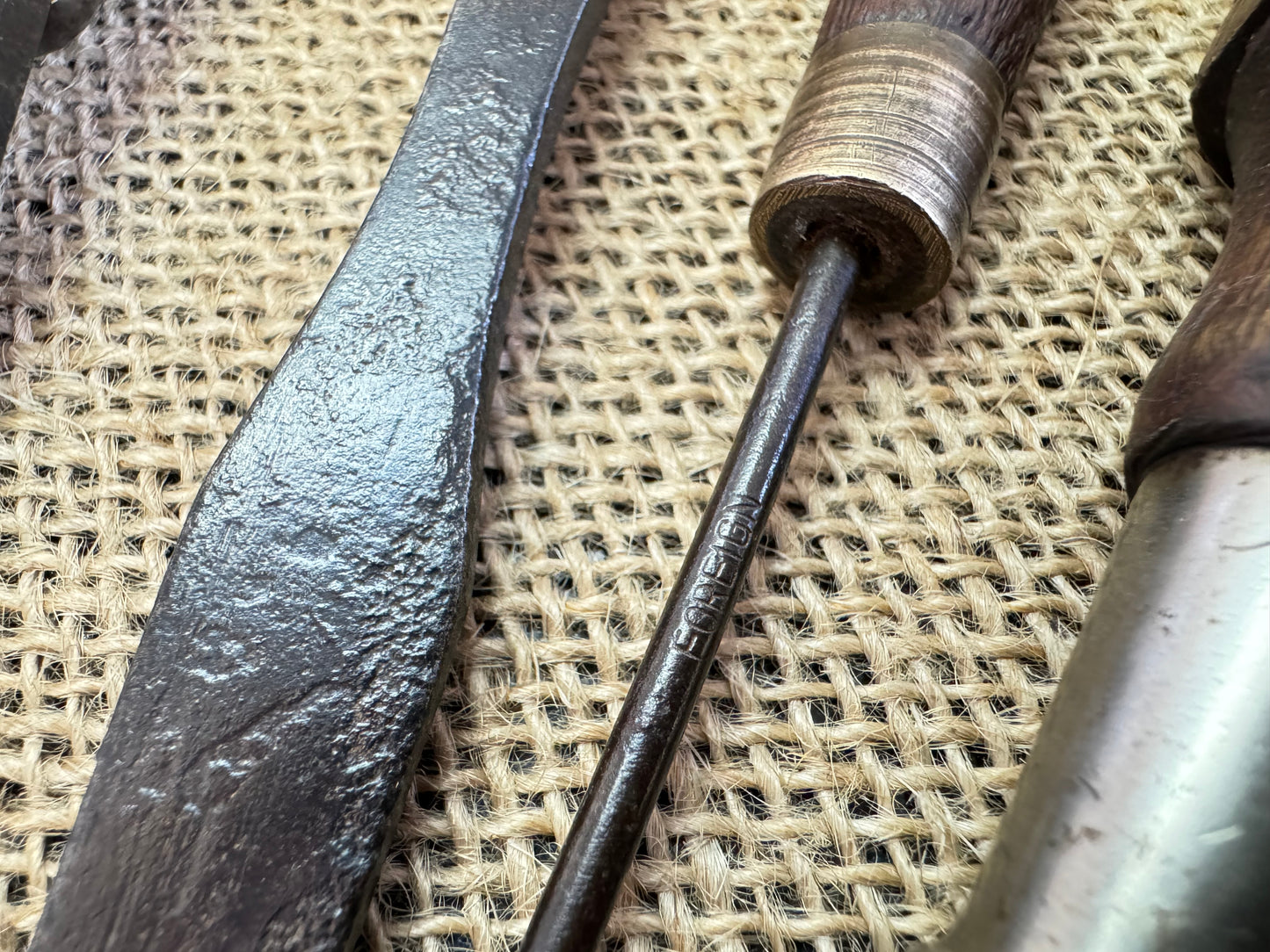 Selection of 10 Vintage Screwdrivers / Turnscrews Marples, Foreign etc