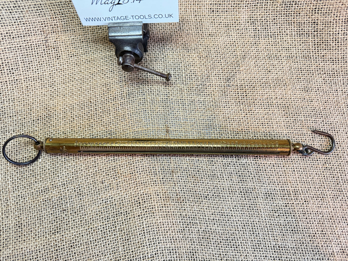 Salters Troy 50 Oz Jewellers Tube Spring Balance